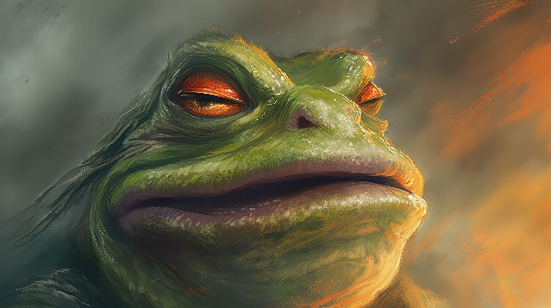 Bonk AI Art - PEPE THE FROG 1-50 | Midjourney AI Art | Internet Memes ...