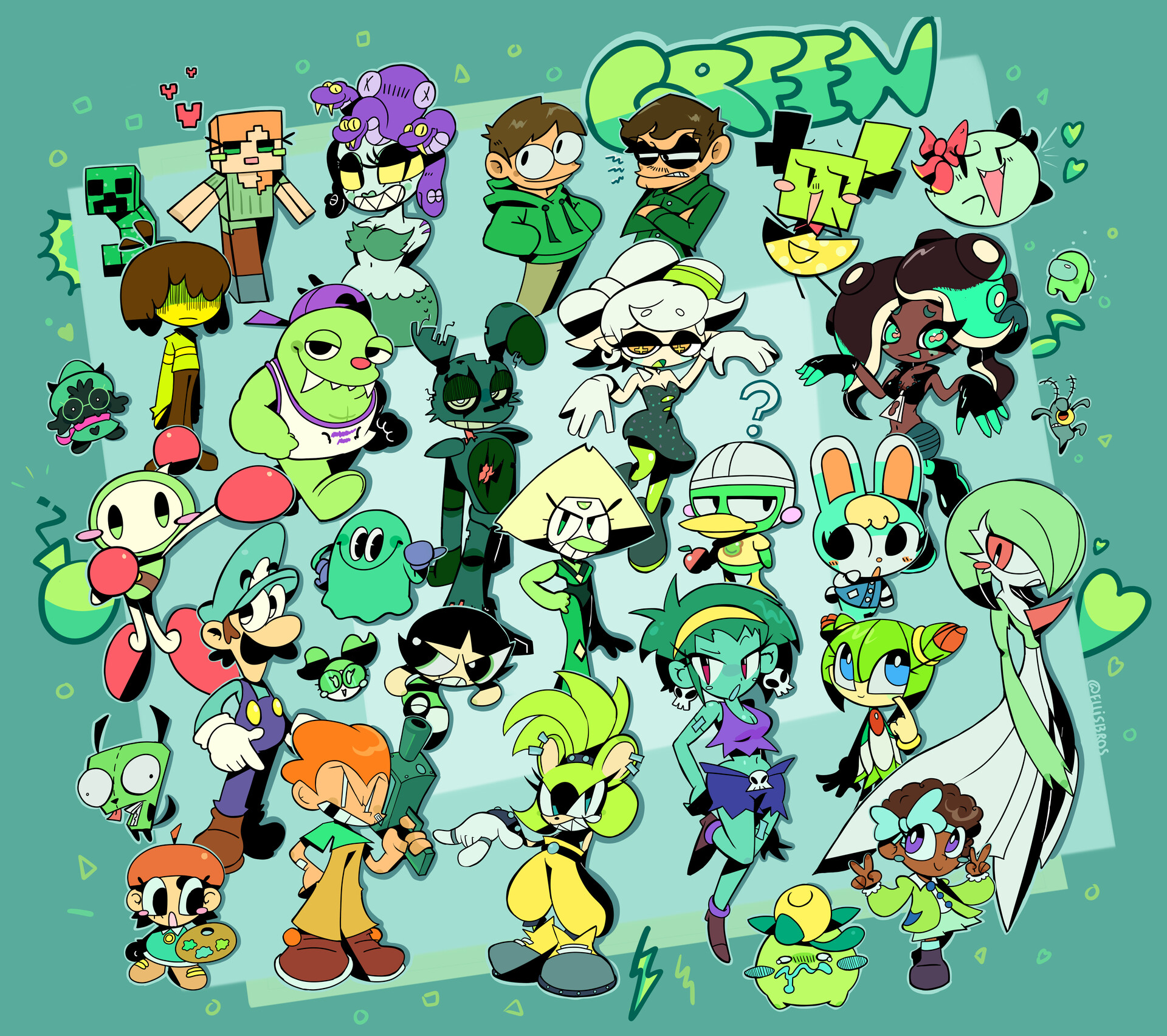 ArtStation - Green Character Challenge