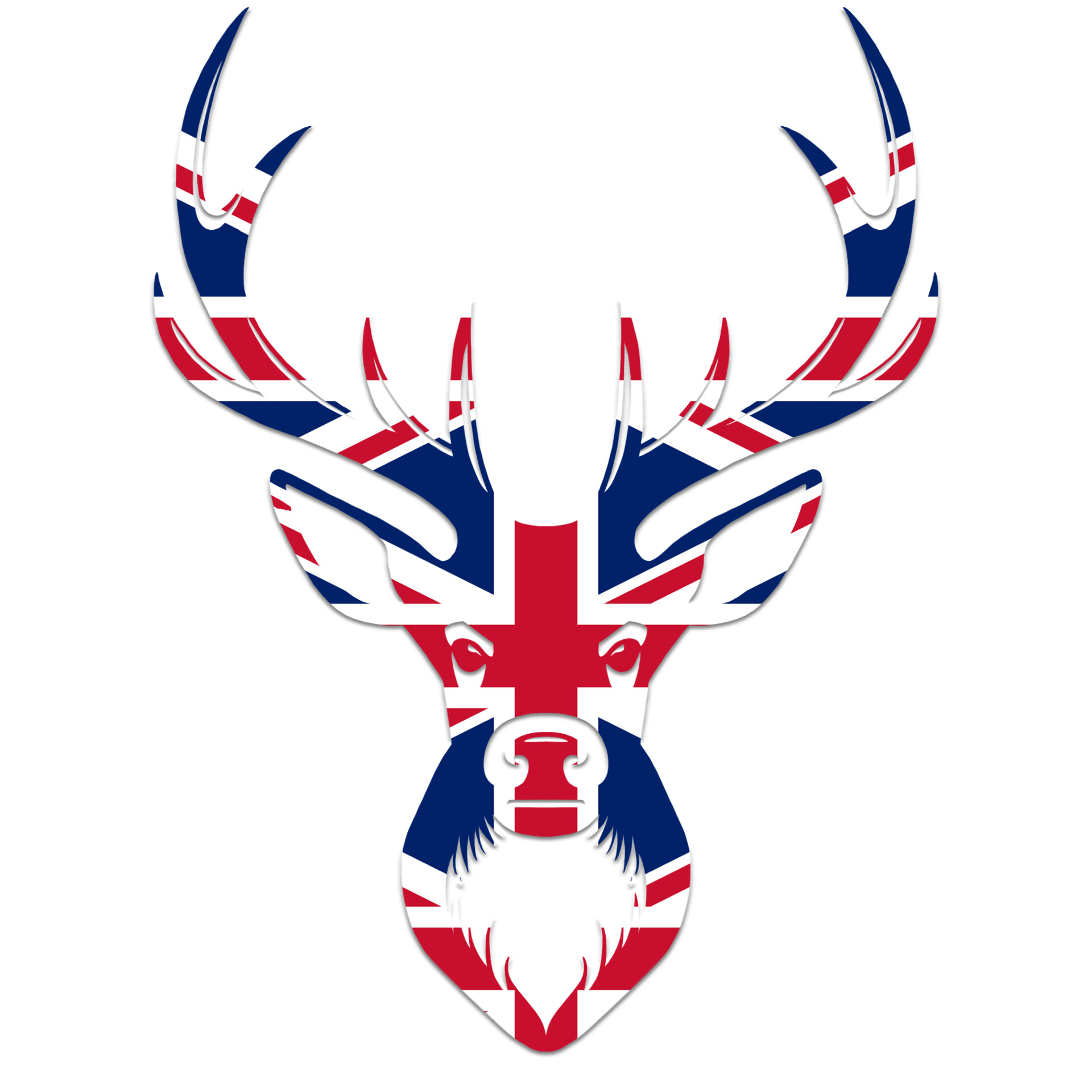 Jack Cheshire Stag head logo design