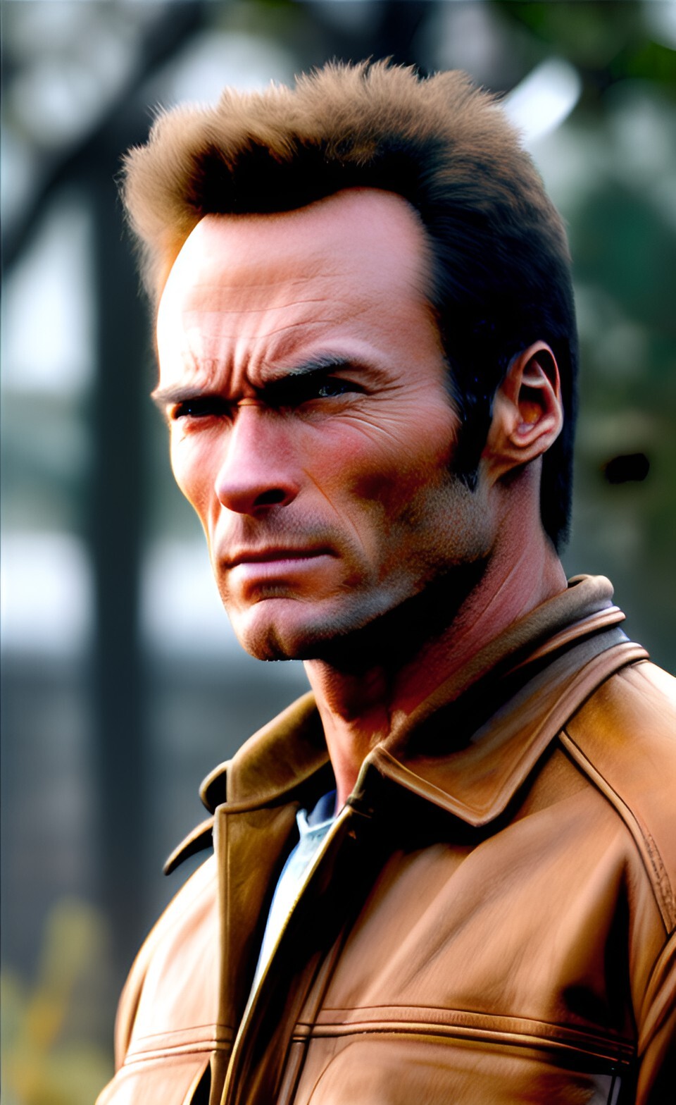 ArtStation Clint Eastwood young