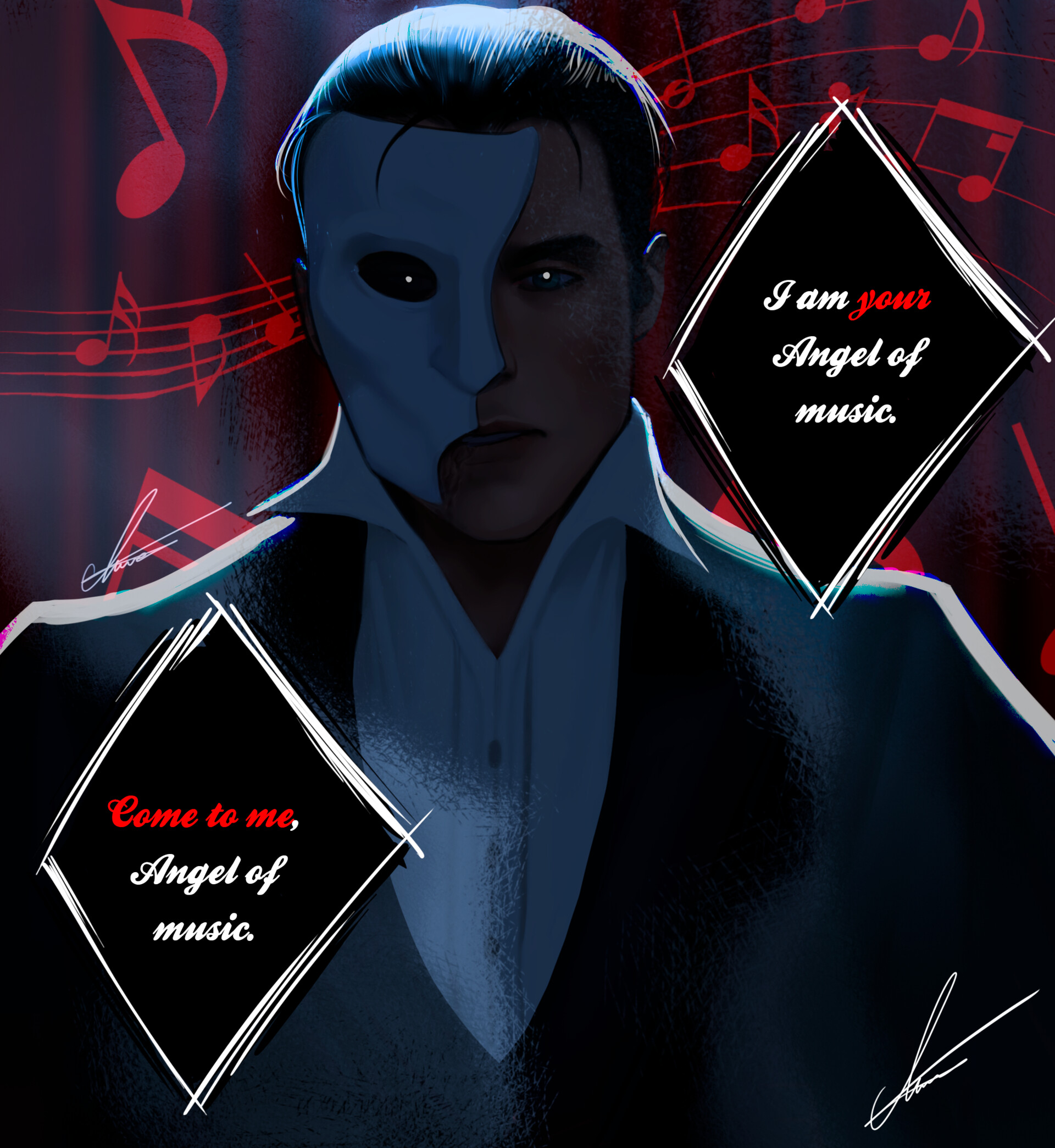 ArtStation Phantom Of The Opera Fanart