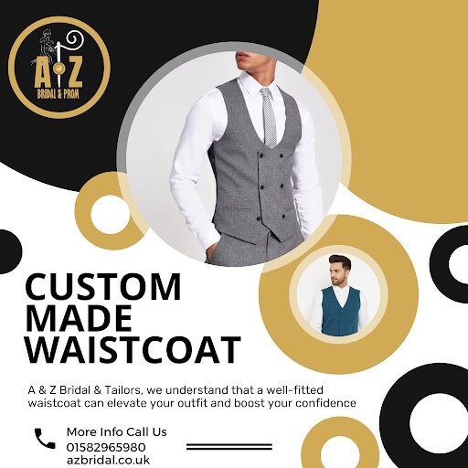 Custom store made waistcoat