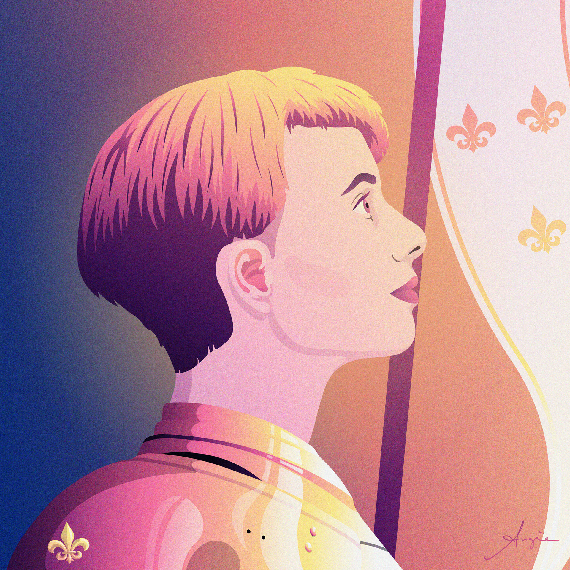 ArtStation - Powerful Woman - Joan of Arc