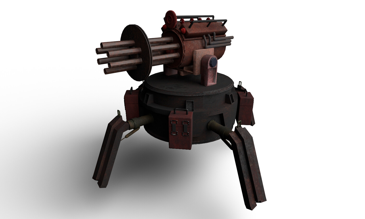 ArtStation - robot gun model