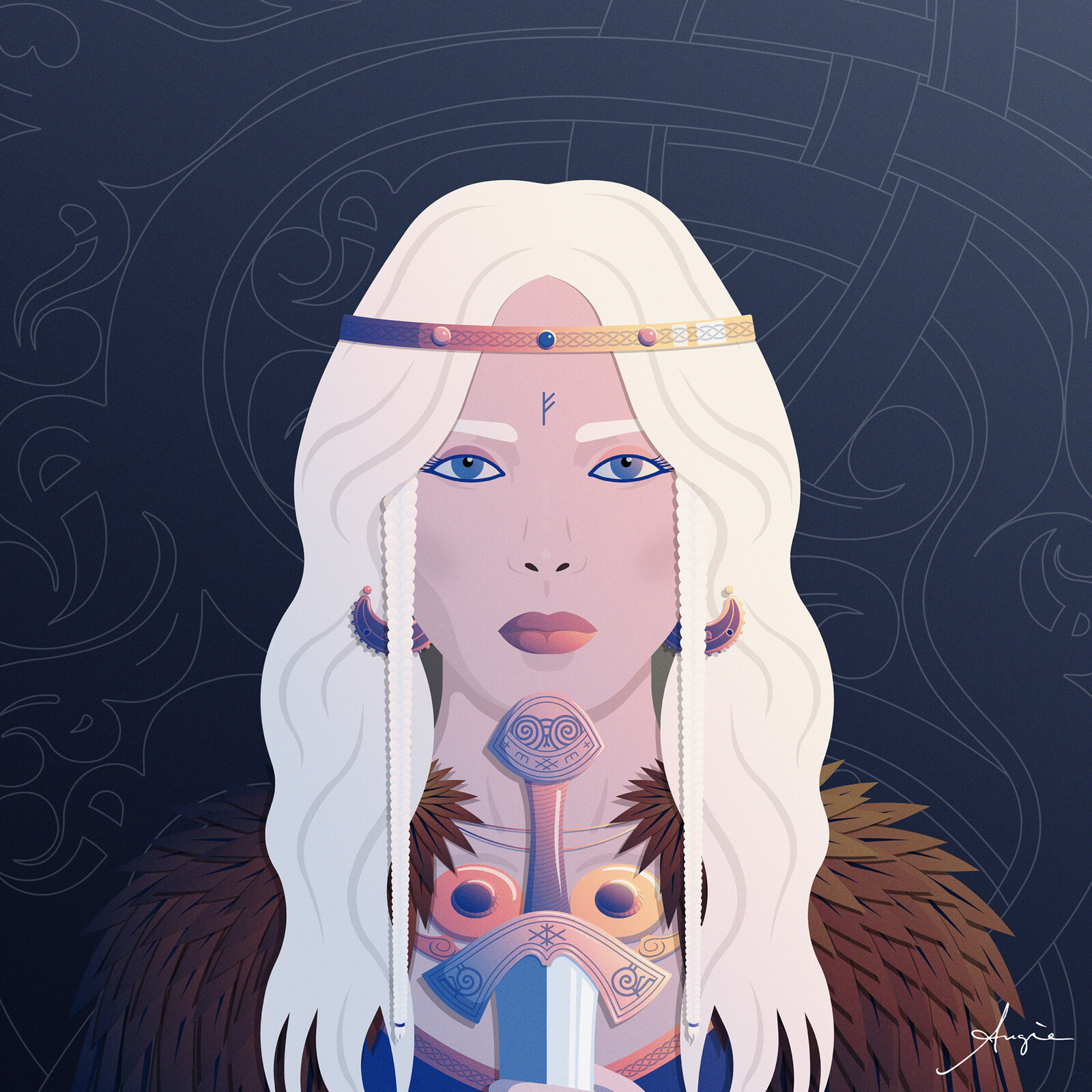 Goddess Freyja