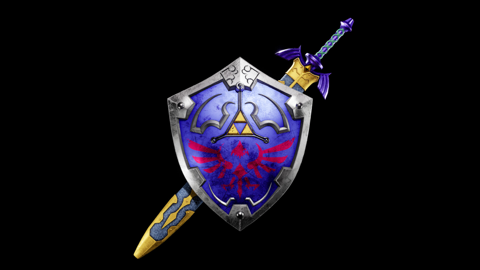 All] At this point I kinda think the Hylian shield (Master Shield?) is  iconic enough that it should have a similarly legendary status as the  Master Sword and not just be something