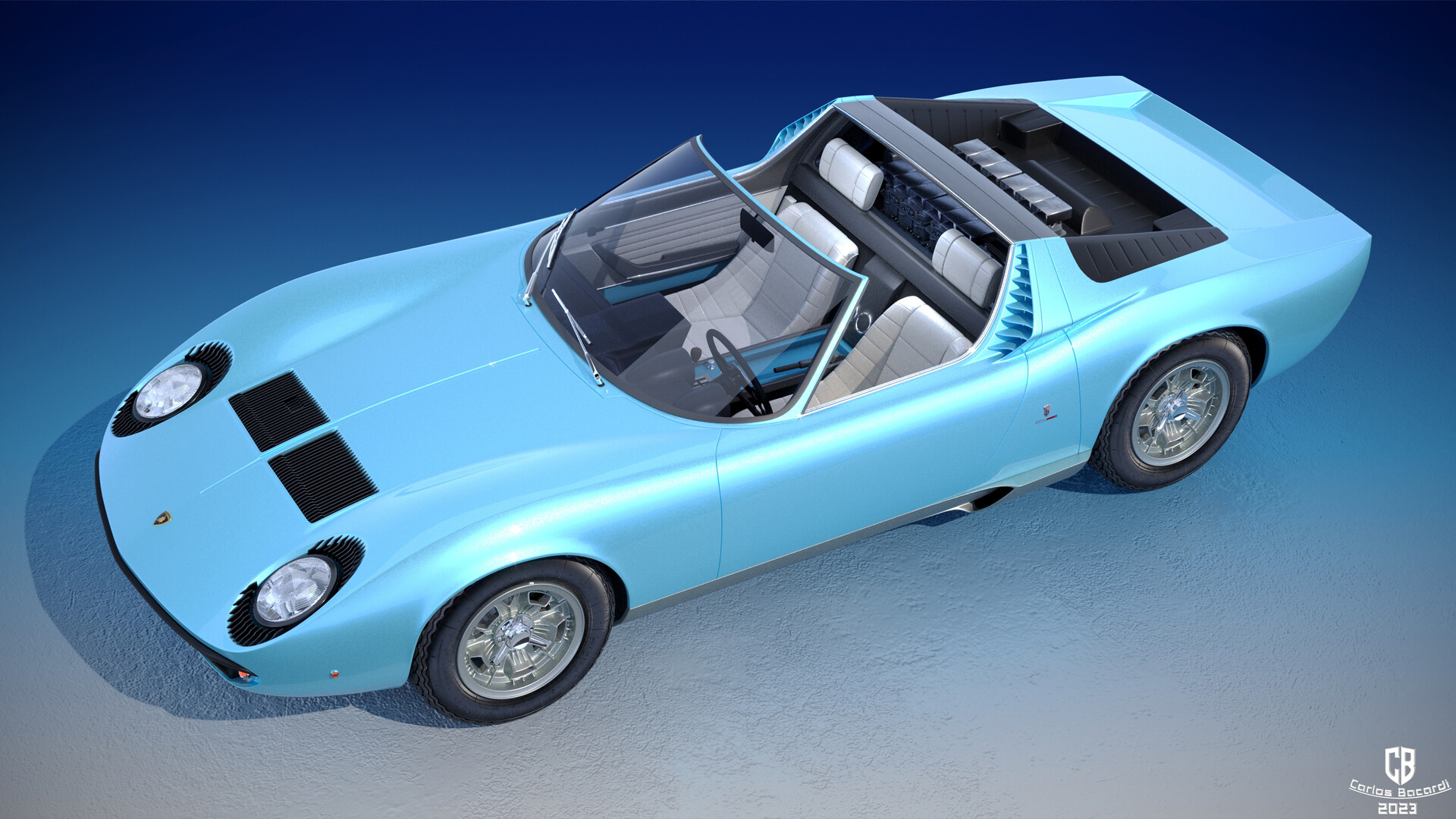 MRコレクションLamborghini Miura ロードスター1968年 MRコレクションLamborghini Miura ロードスター1968年 MR