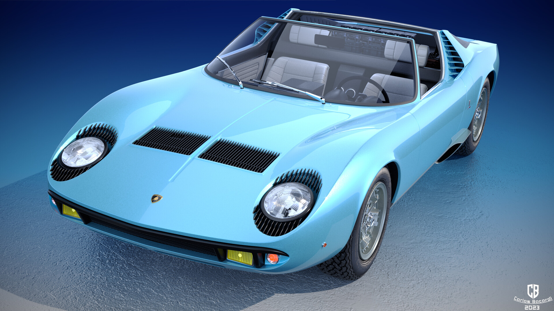 MRコレクションLamborghini Miura ロードスター1968年 Wednesday One