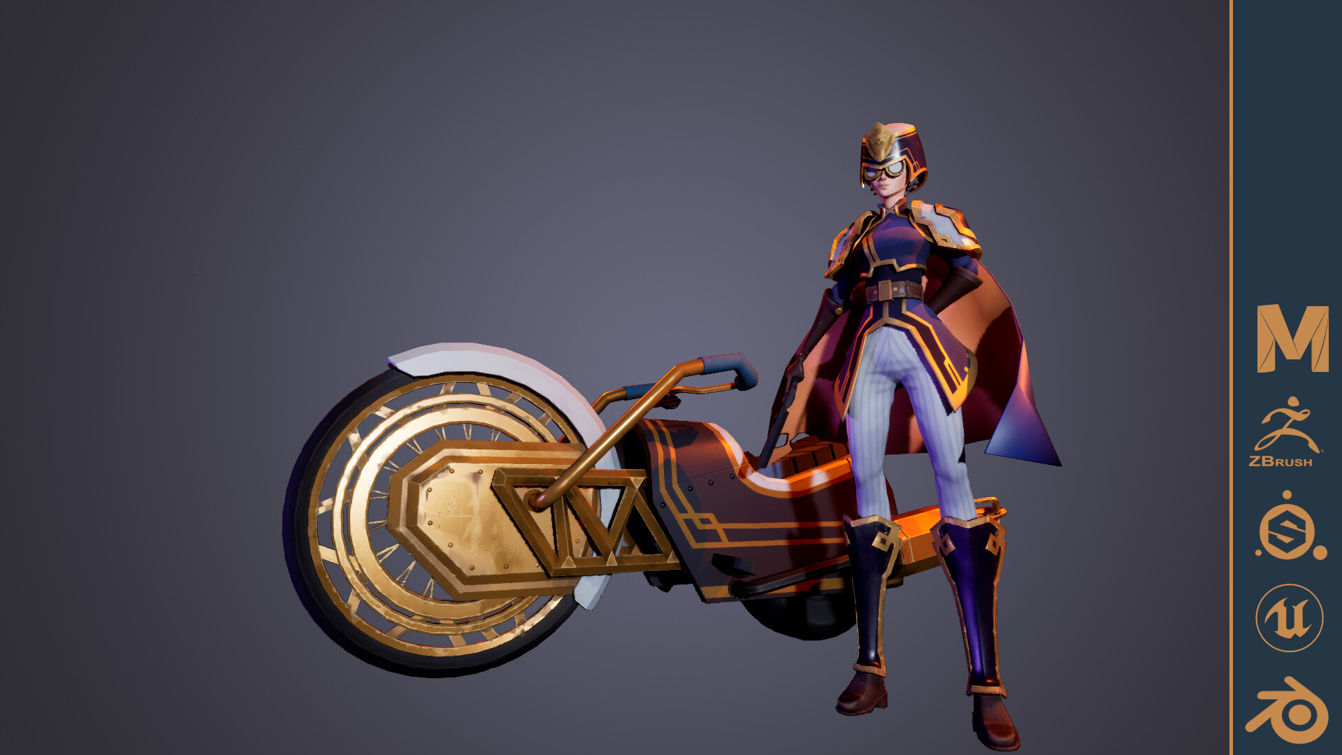 Diego Montúfar - Justice Rider - Legends of Runeterra Fan Art