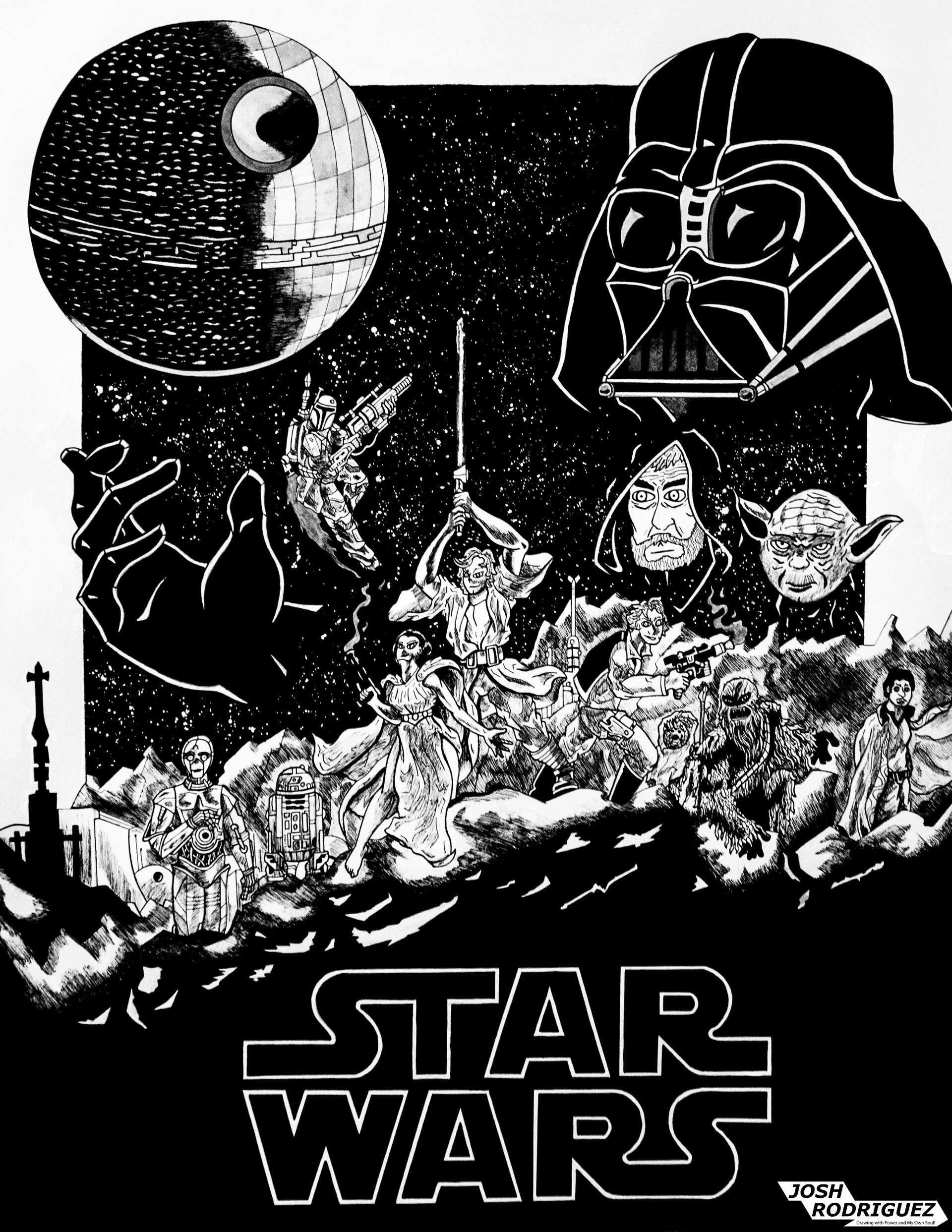 ArtStation - My Star Wars Poster