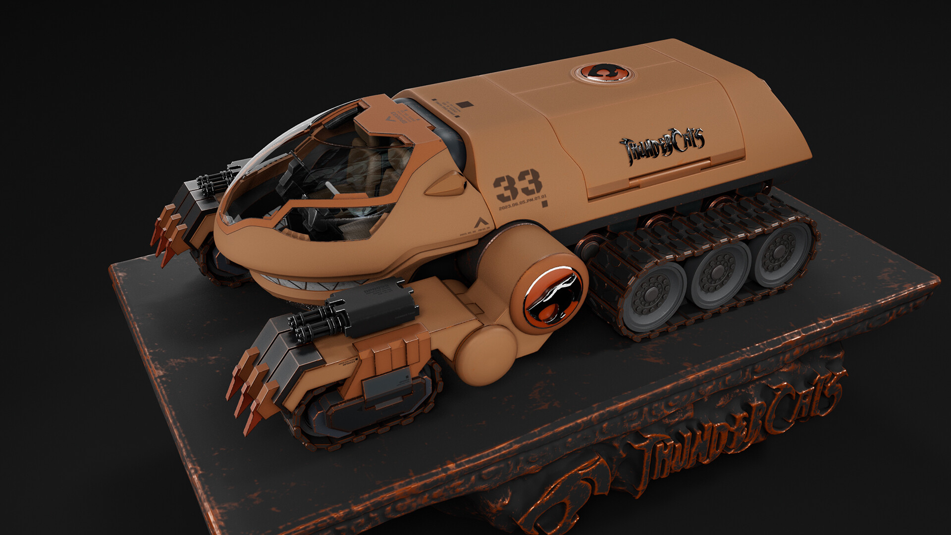 ArtStation - THUNDER TANK