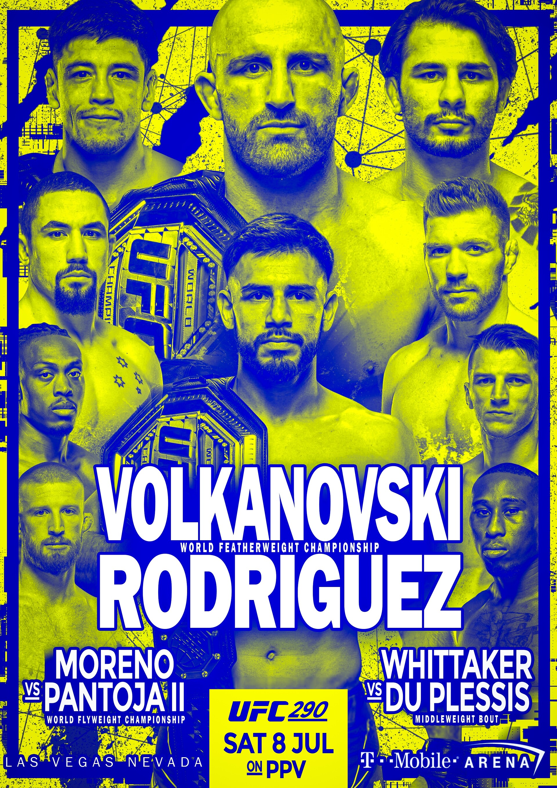ArtStation UFC 290 Poster