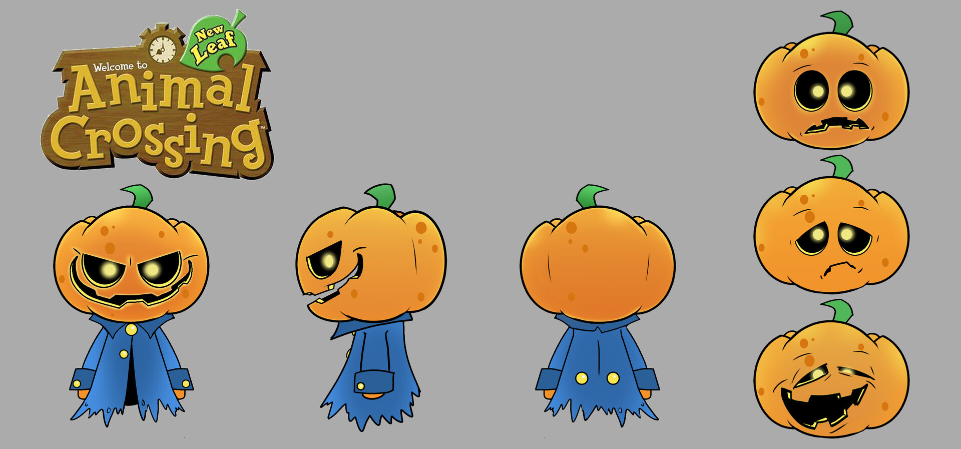 ArtStation Character redesign for Animal Crossing