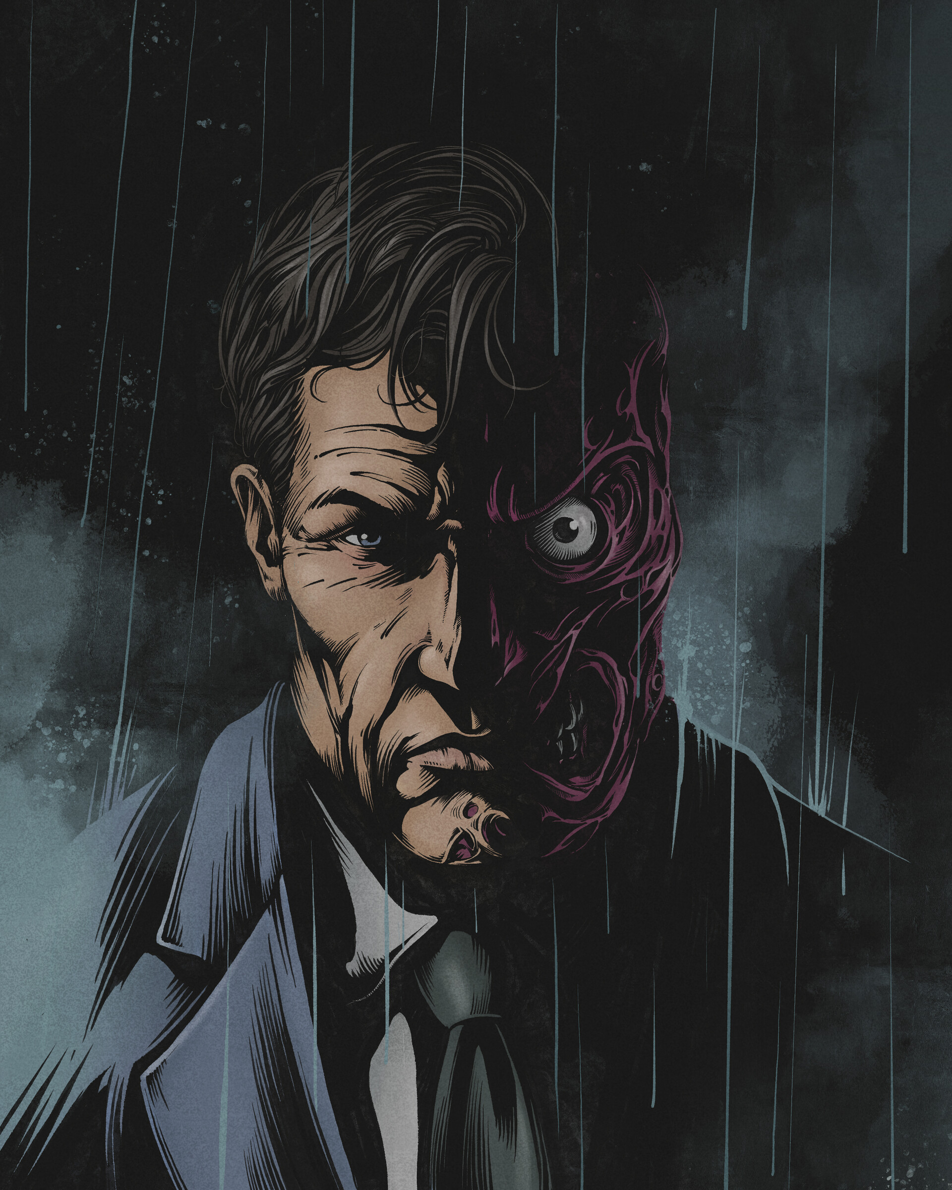 Two Face Wallpaper