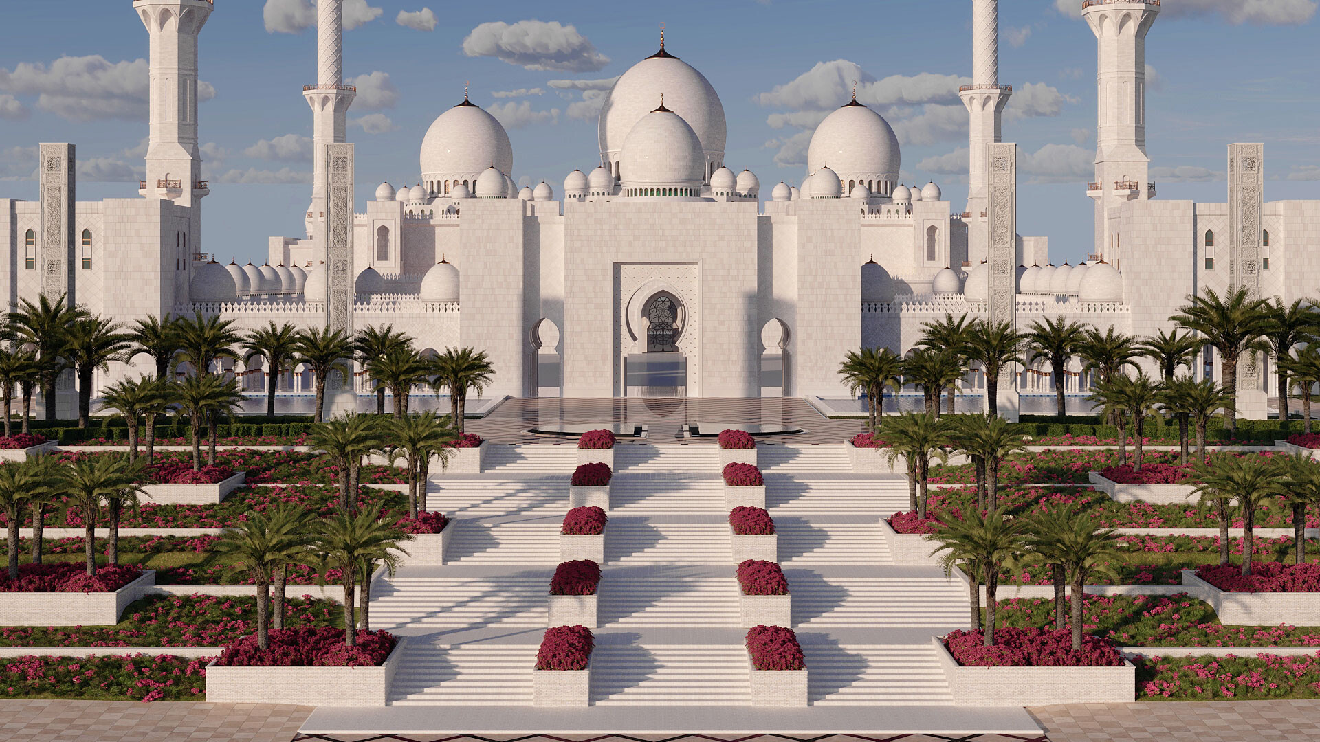 ArtStation - Grande mosquée Cheikh Zayed