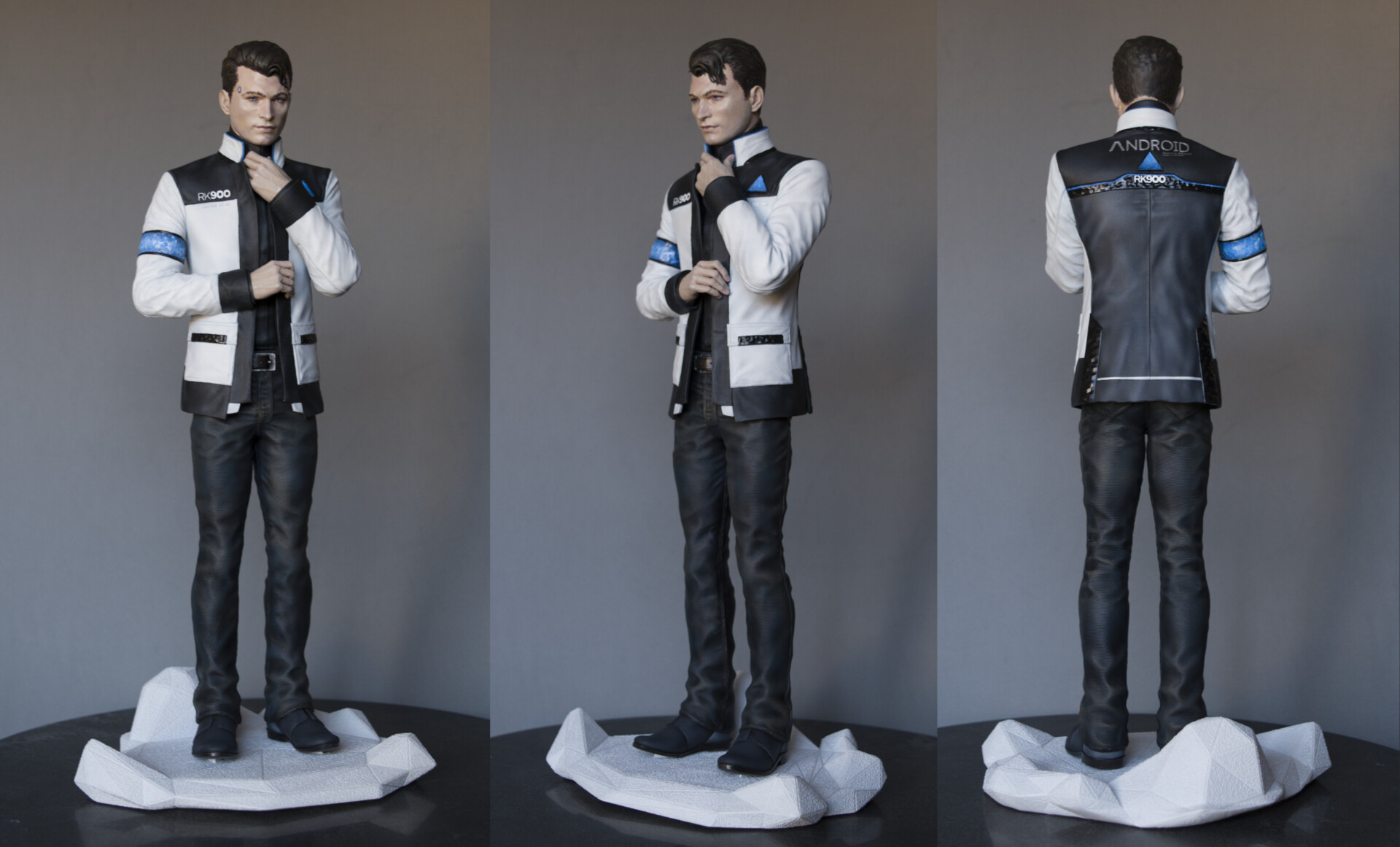 STL file RK800 Connor Detroit Become Human 🤖・3D printer model to