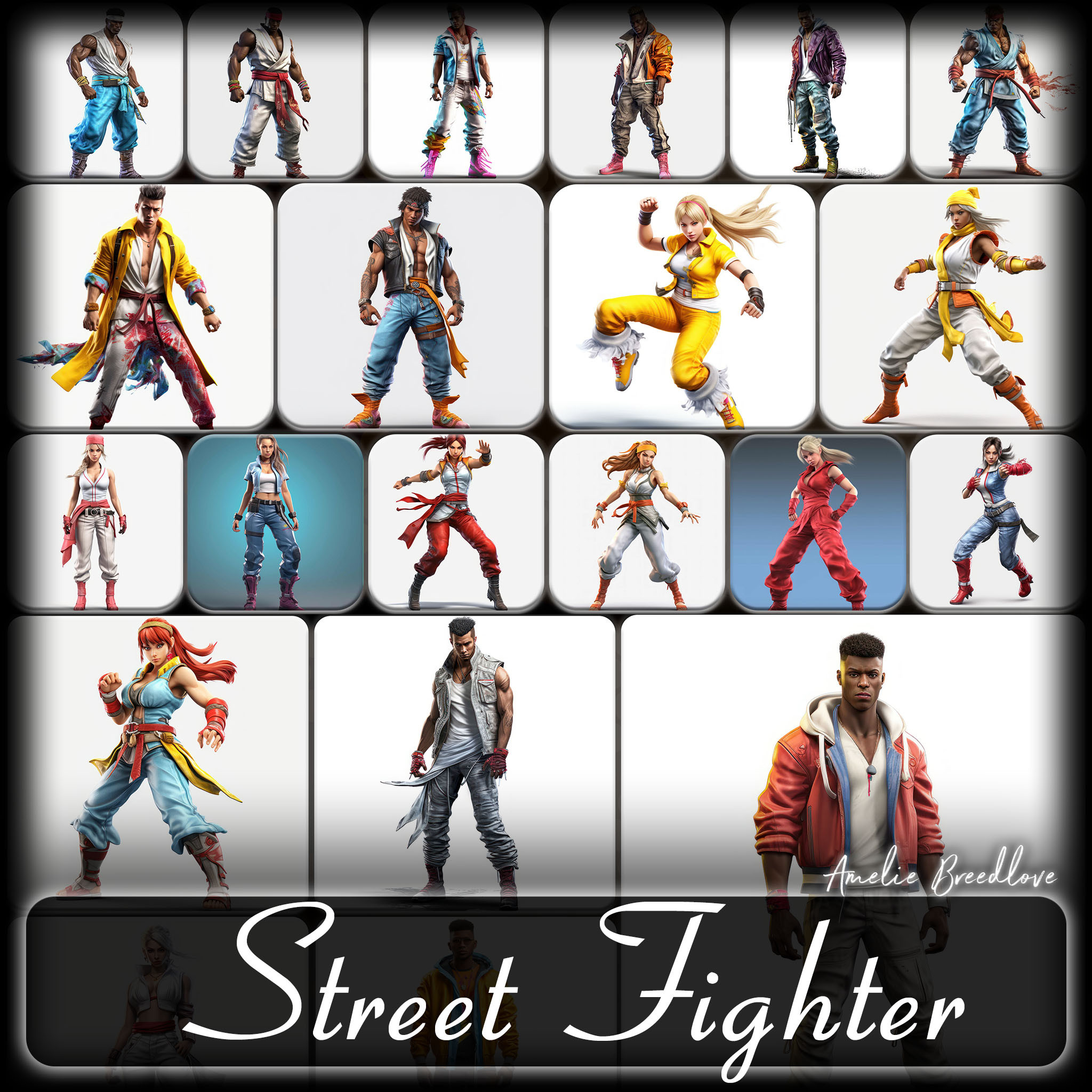 All Street Fighter Characters Names