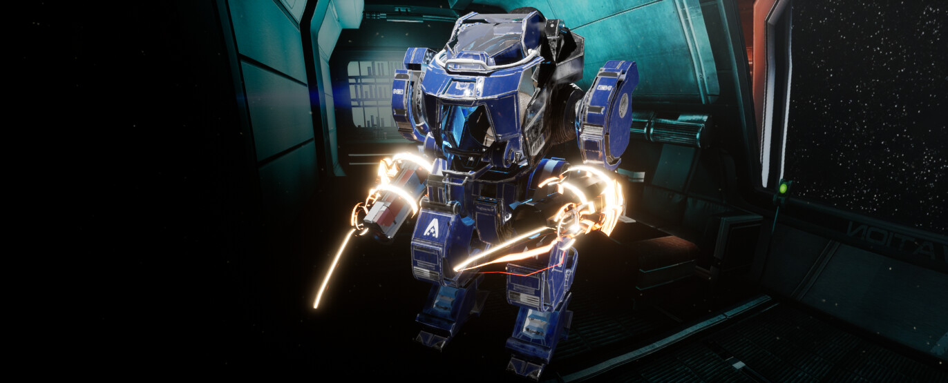 ArtStation - 3D ARTWORK: ATLAS MECH INSPIRED 2