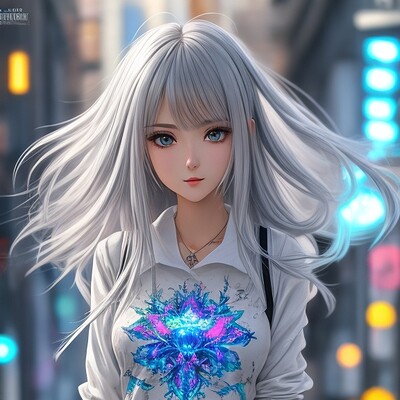 3D Rendering Anime Space Girl on White Stock Illustration - Illustration of  young, superhero: 214089480