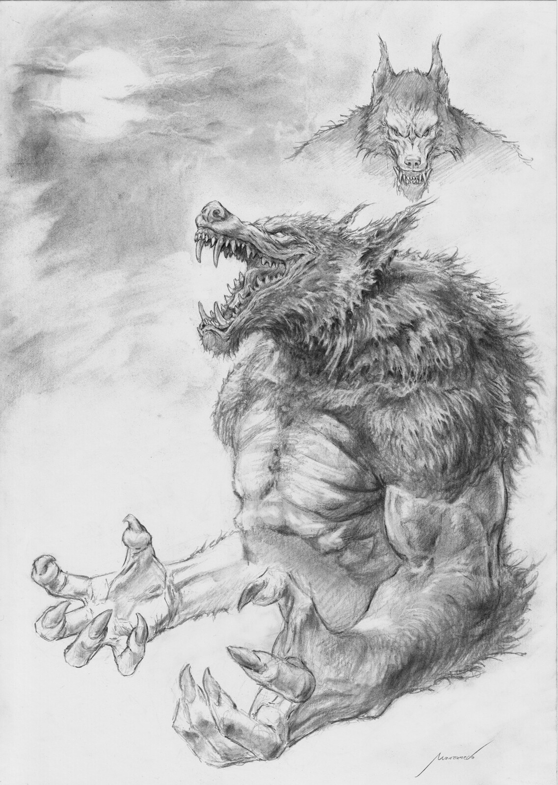 Pencil sketch