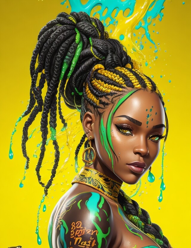 ArtStation - Jamaican Beauty (Part 3)-by- Rojay Chambers