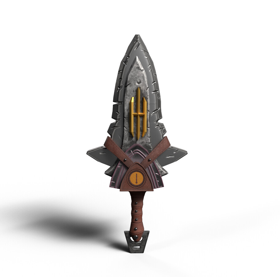 Washim 3D 3D DAGGER REALISTIC - Washim 3d Washim Render 2 