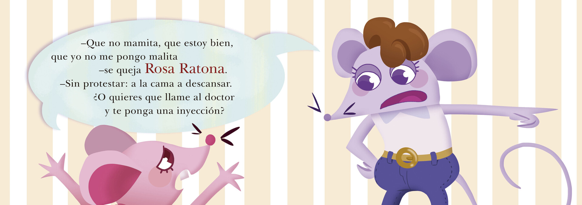 Mar Moreno "LA DOCTORA ROSA" Ilustración editorial (2022)