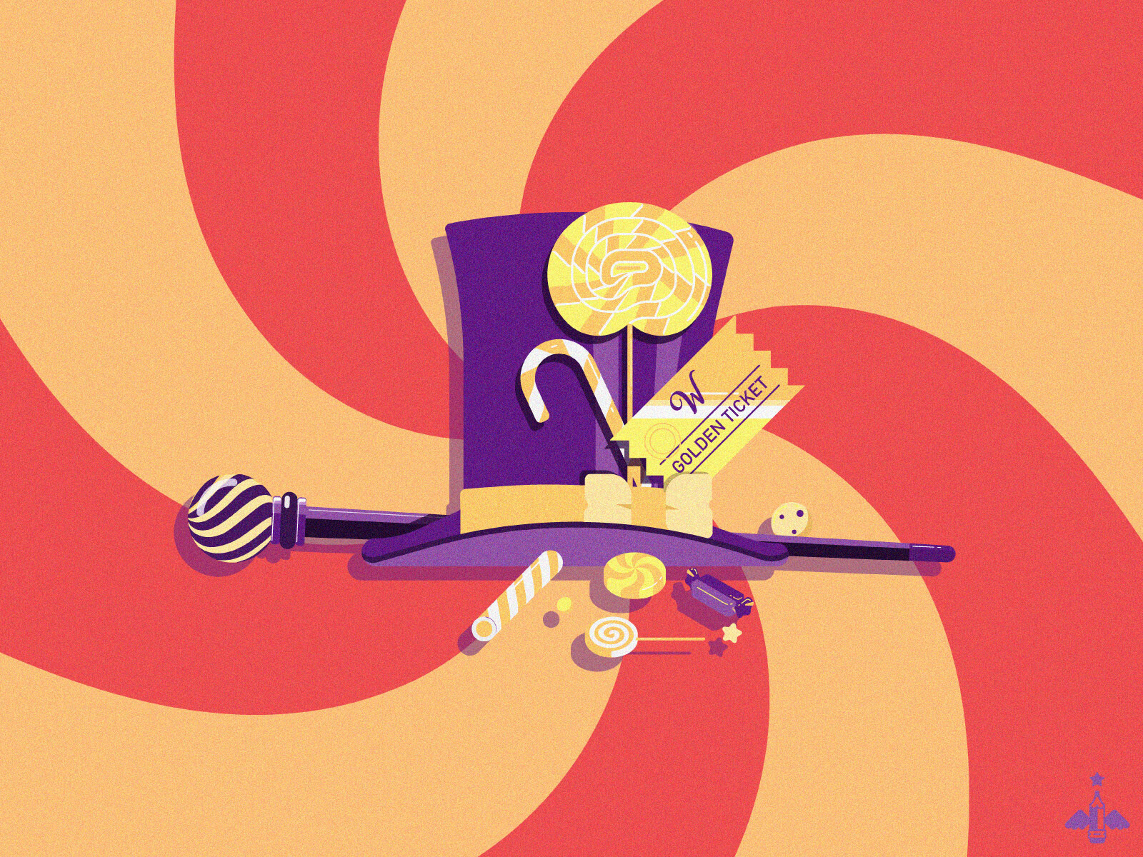 Willy Wonka art