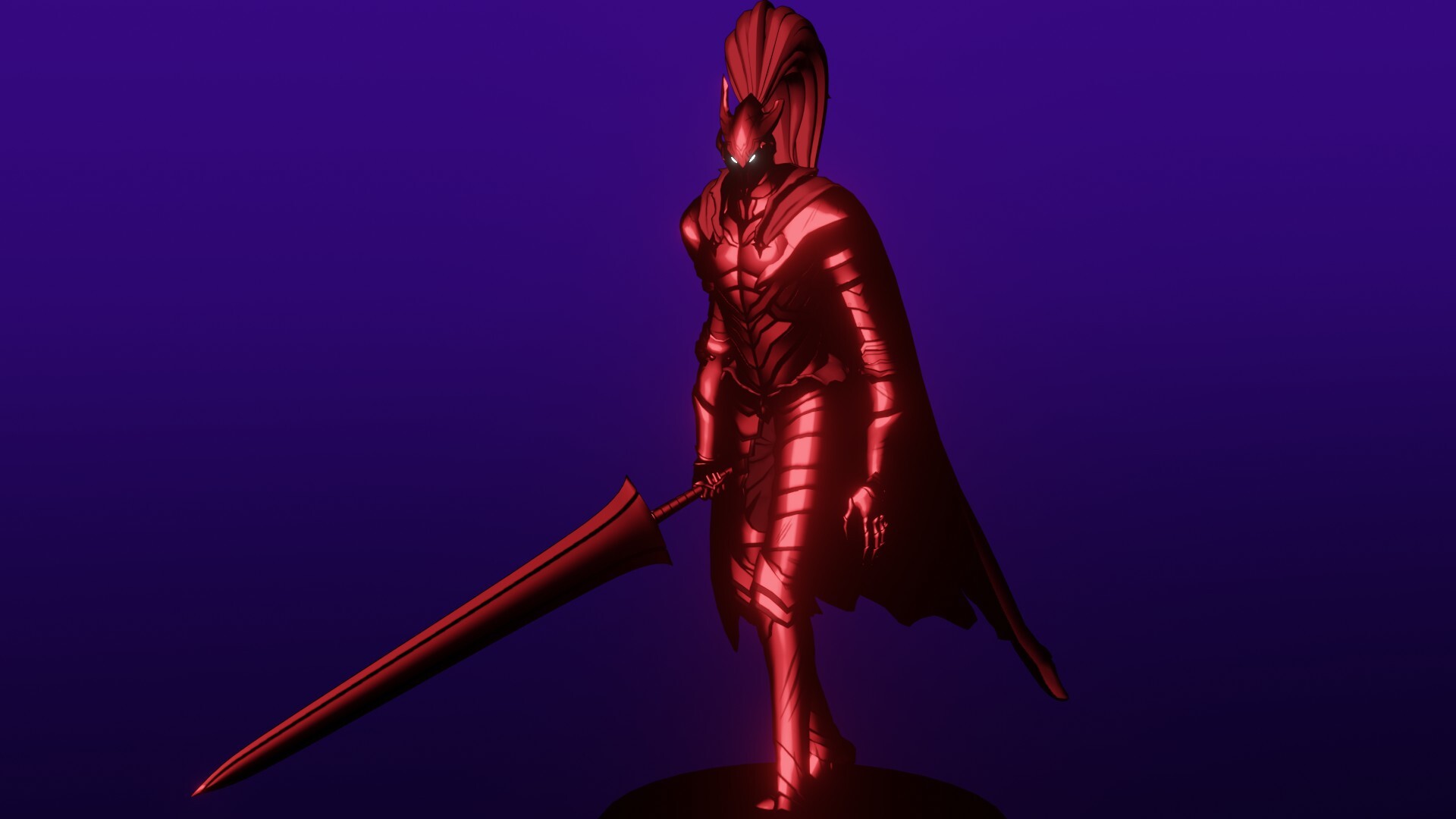 Velit Draakziel BloodRed Commander Igris, Solo Leveling [Cel Shader]
