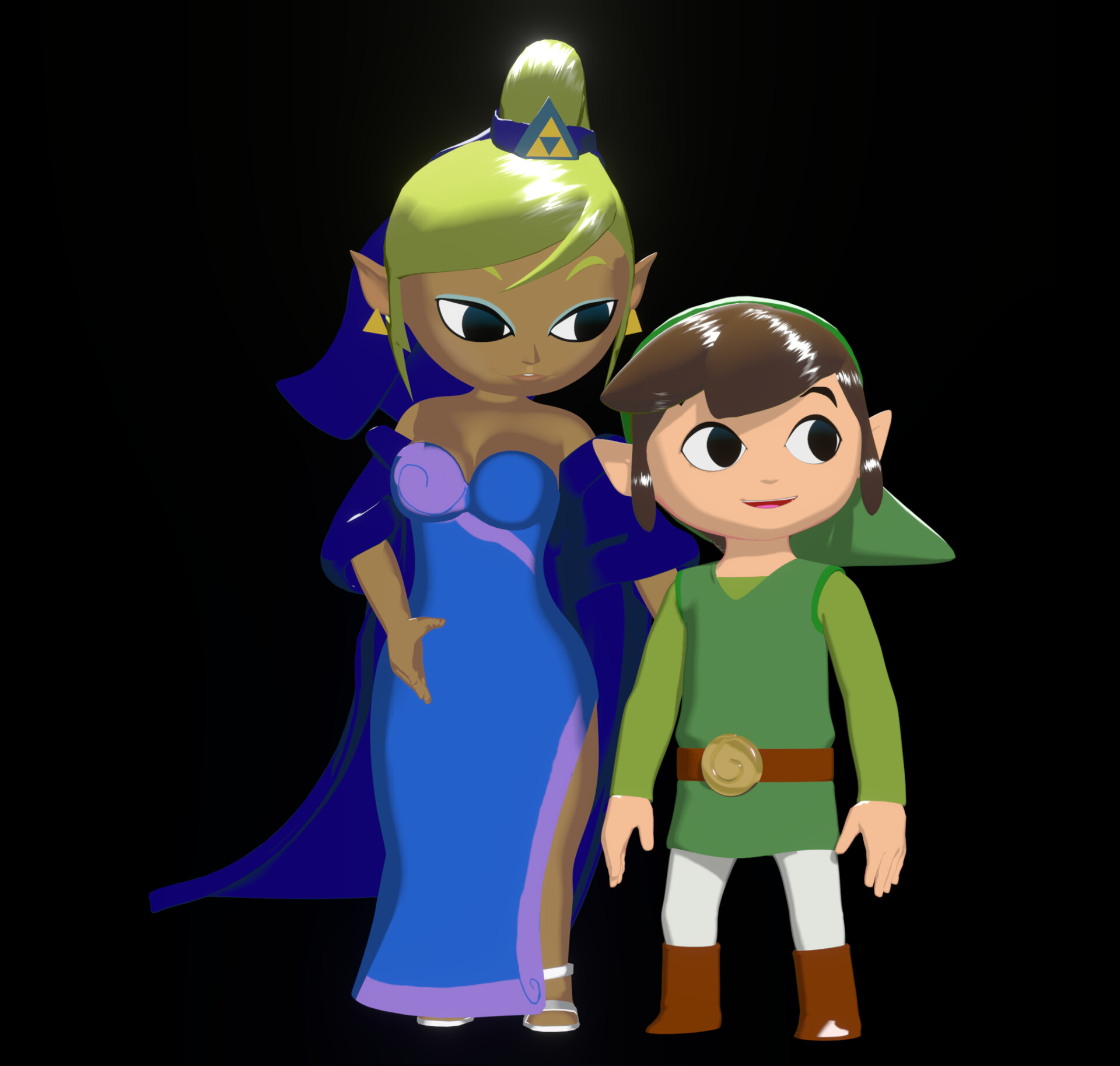 ArtStation - Princess Zelda - Wind Waker