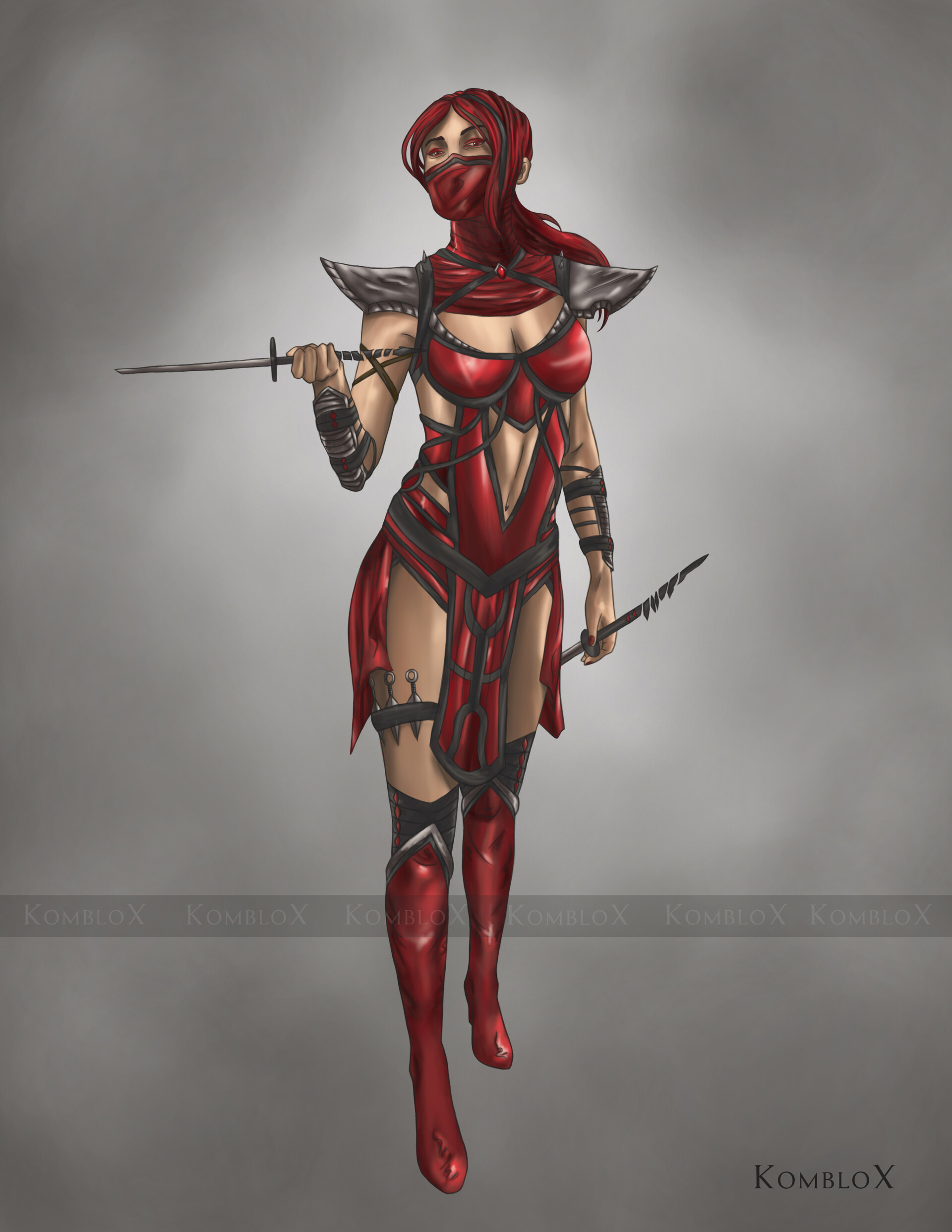 Artstation skarlet mk9 redesign