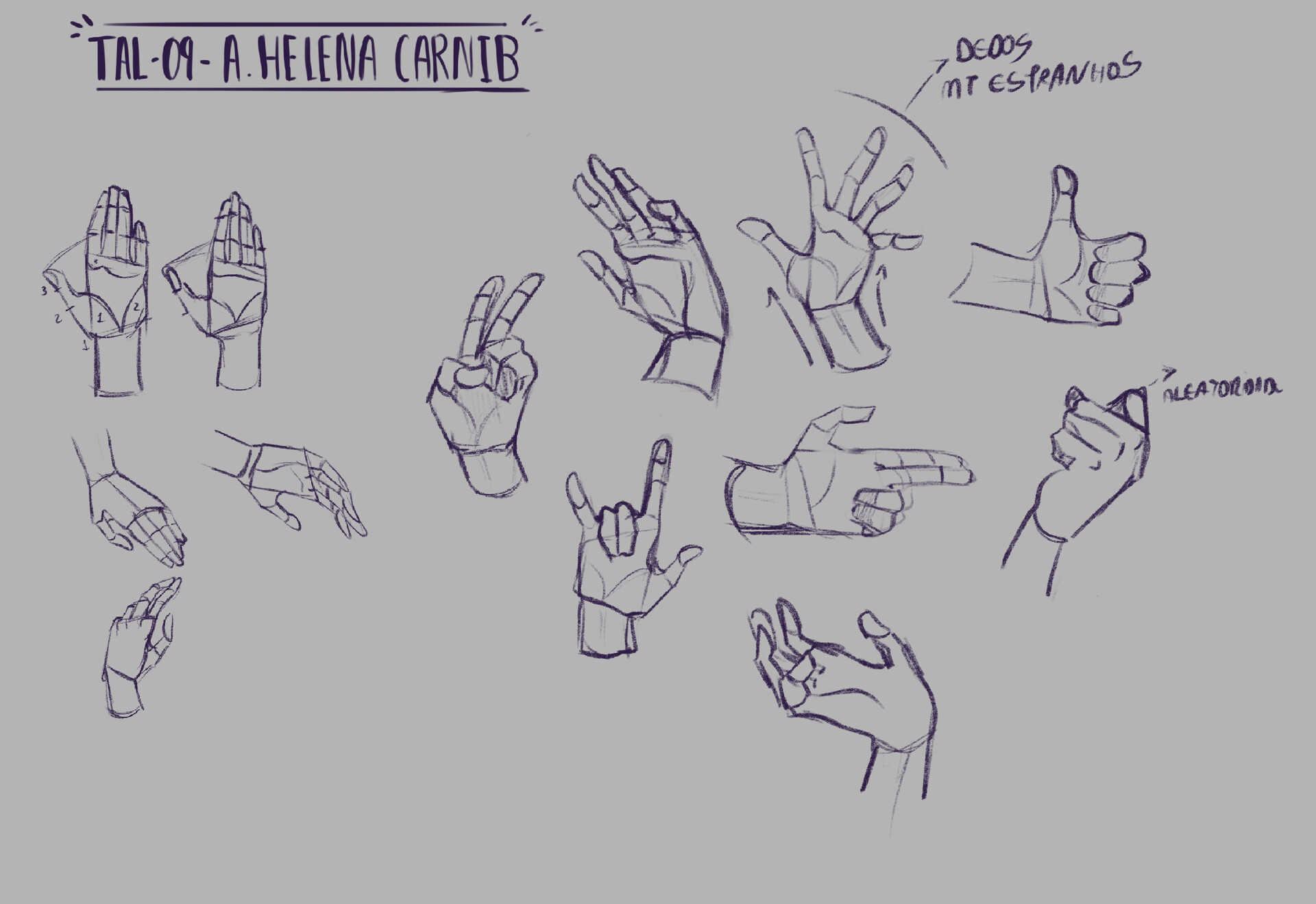 ArtStation - Hands Studies