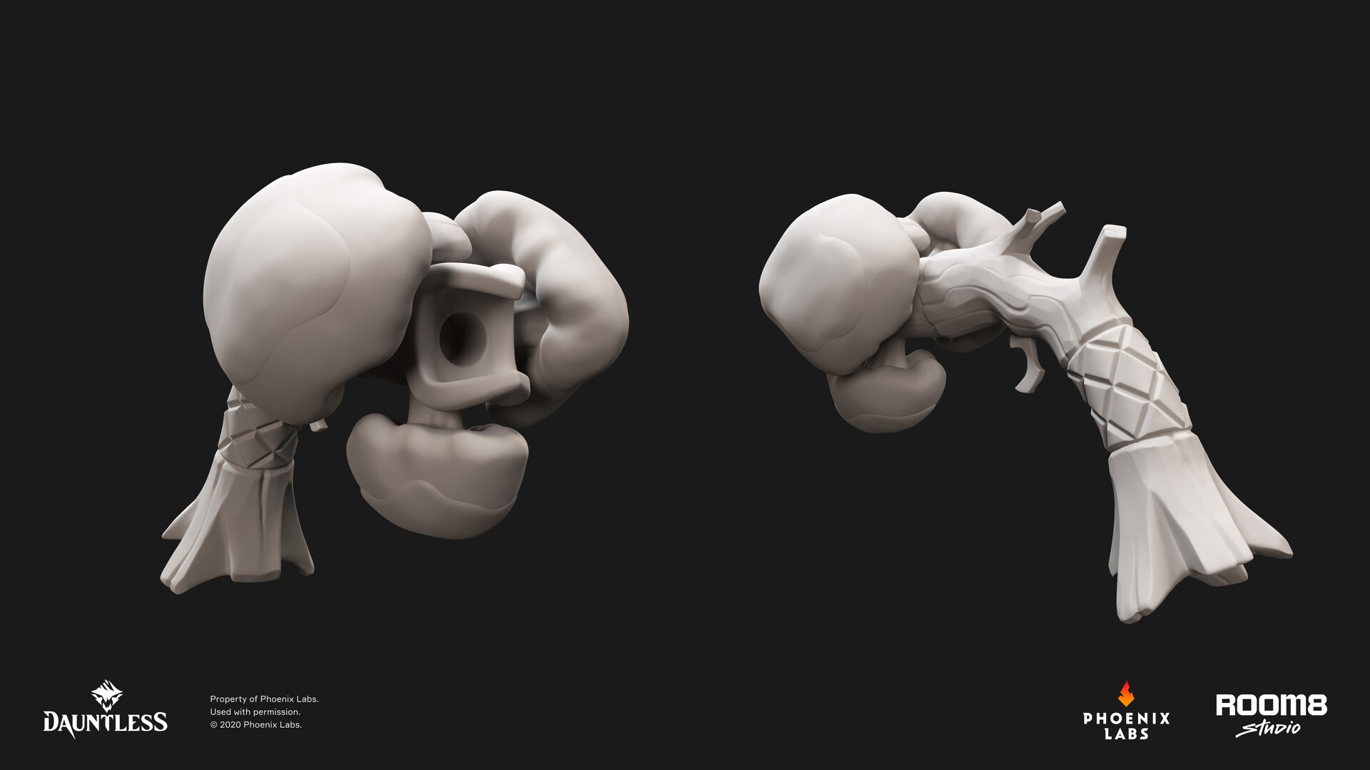 Room 8 Studio - Portfolio - Weapons (Dauntless)