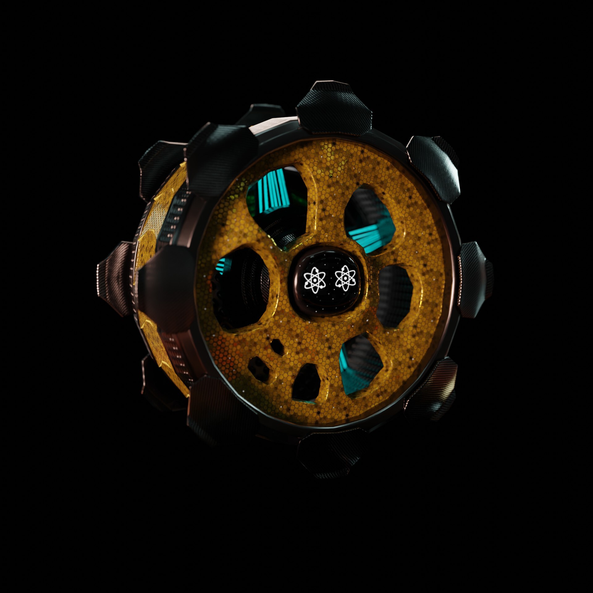 ArtStation - Futuristic Wheel