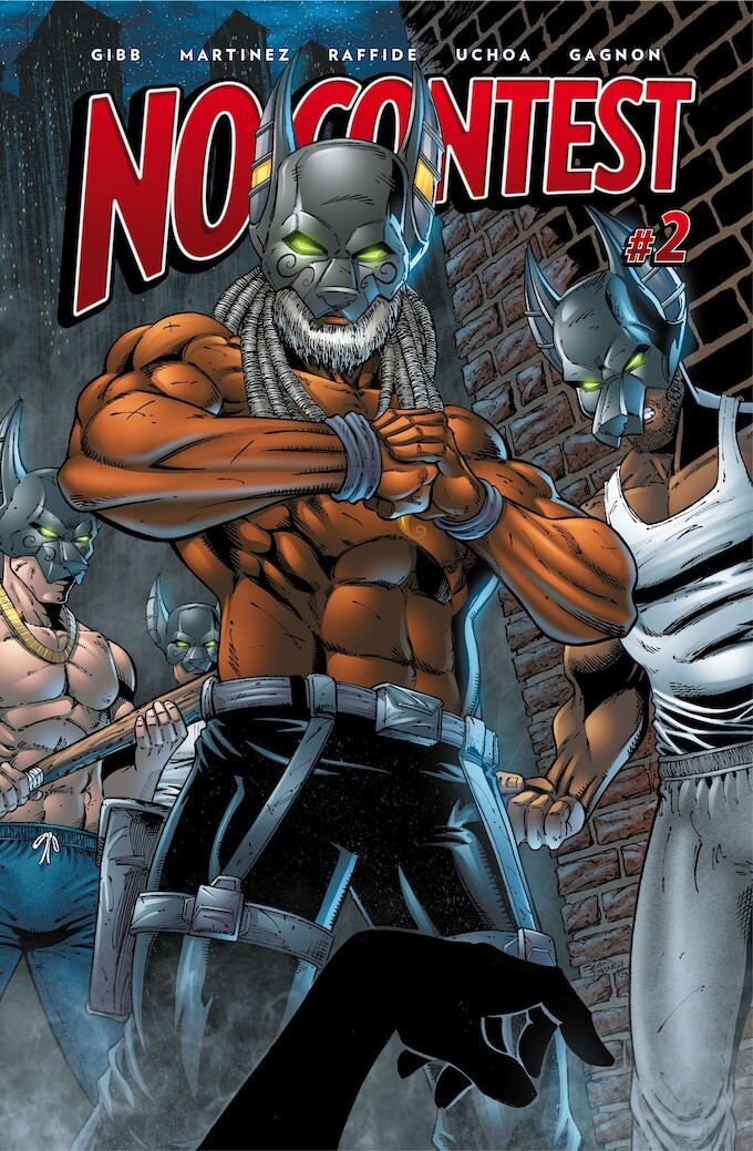 No Contest issue 2 cover

lines and colors by Sean Forney