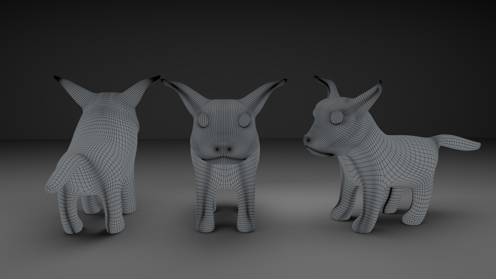 Wireframe render