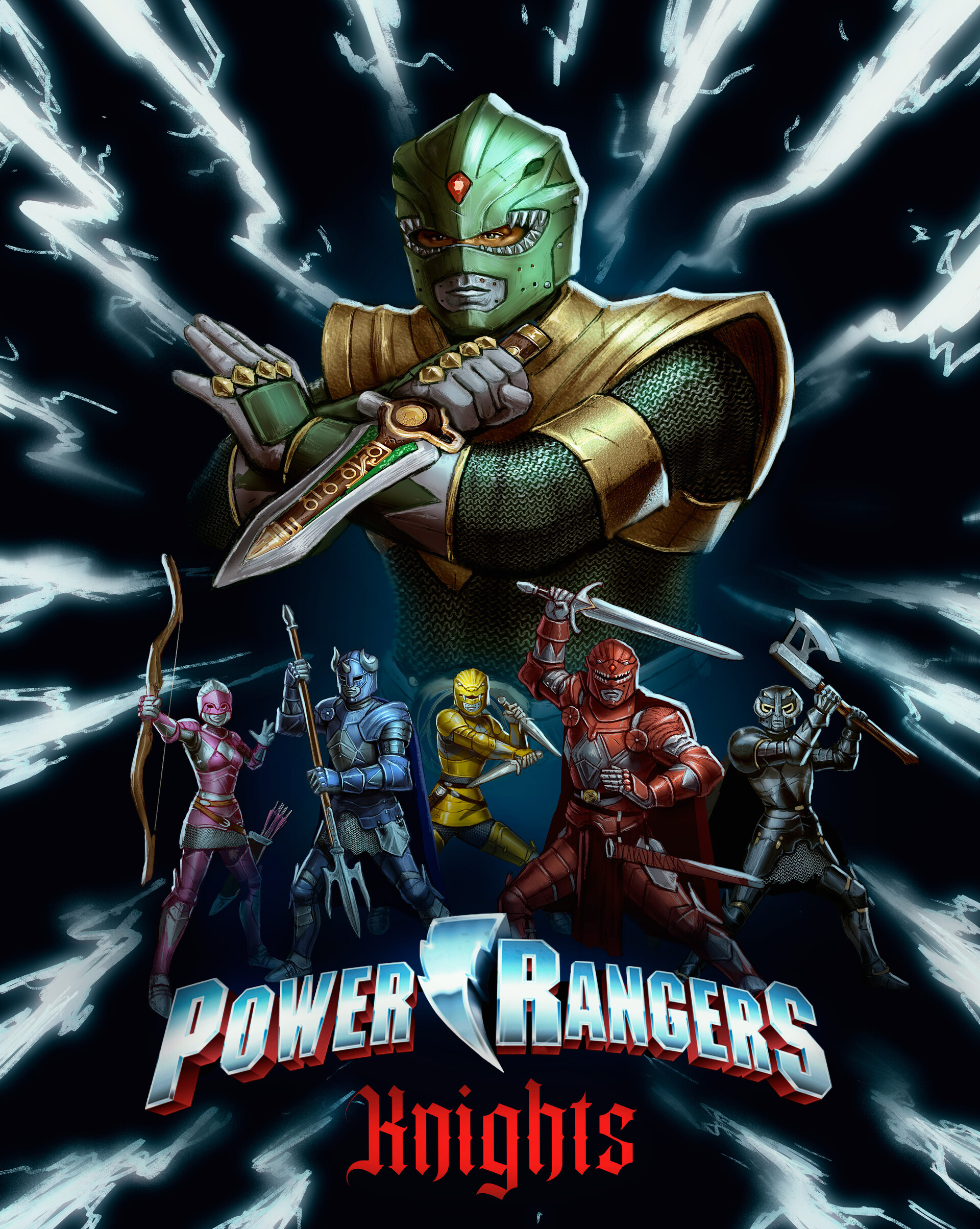 ArtStation - The Power Rangers