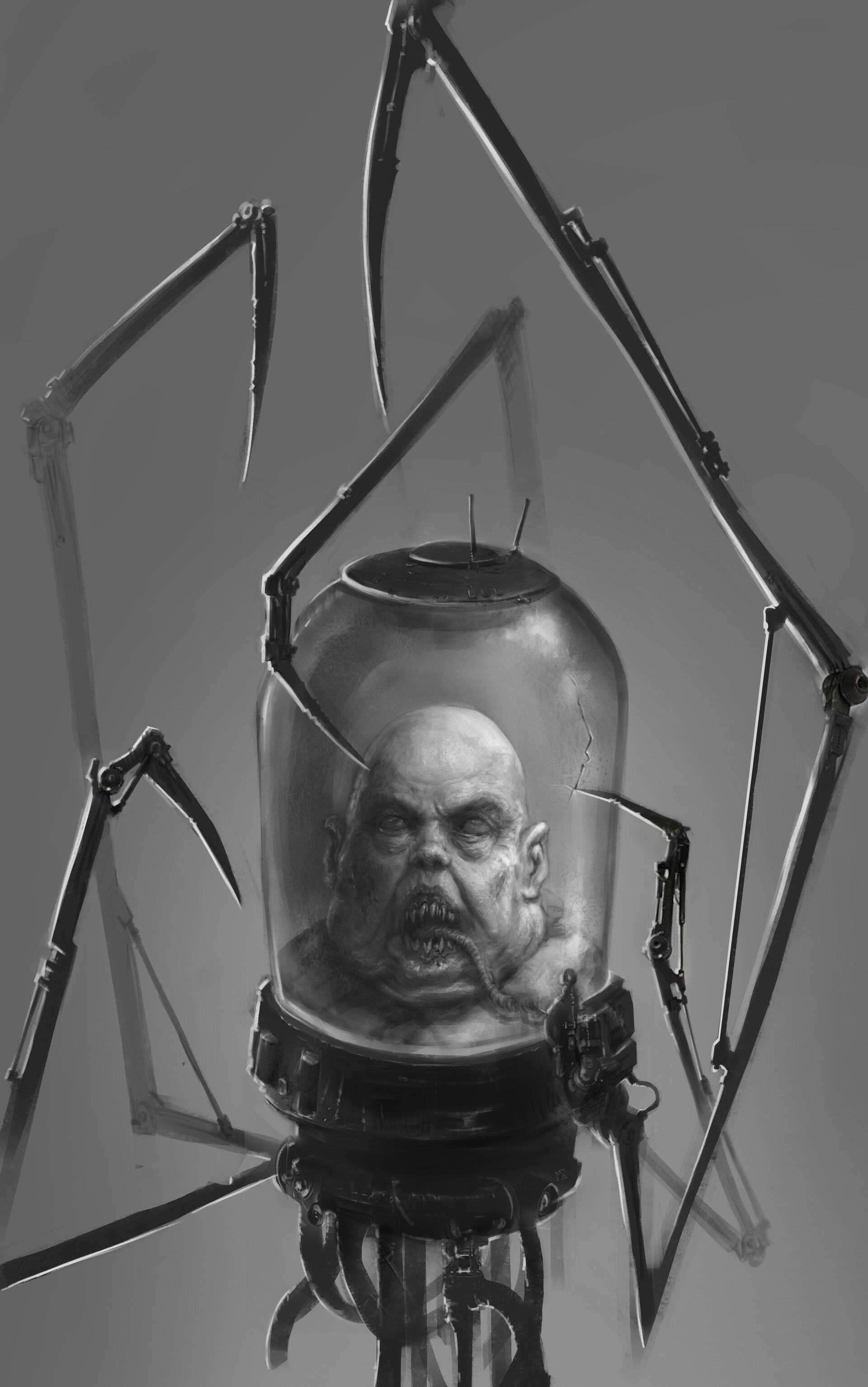 ArtStation Head in a jar