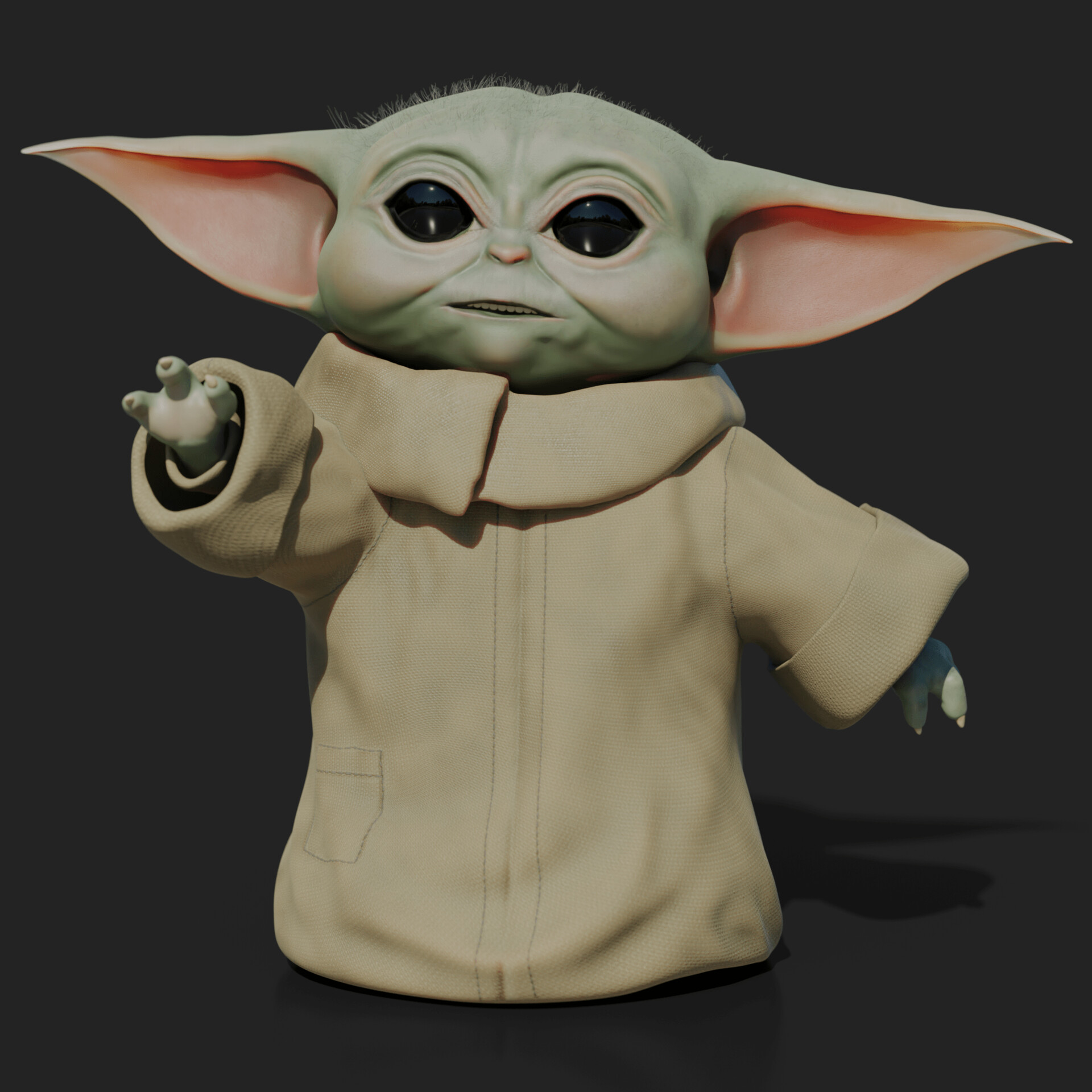 ArtStation - Baby Yoda (Grogu)