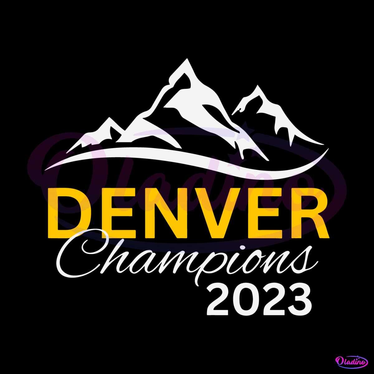 Denver Nuggets Funny 2023 NBA Champions Meme SVG File