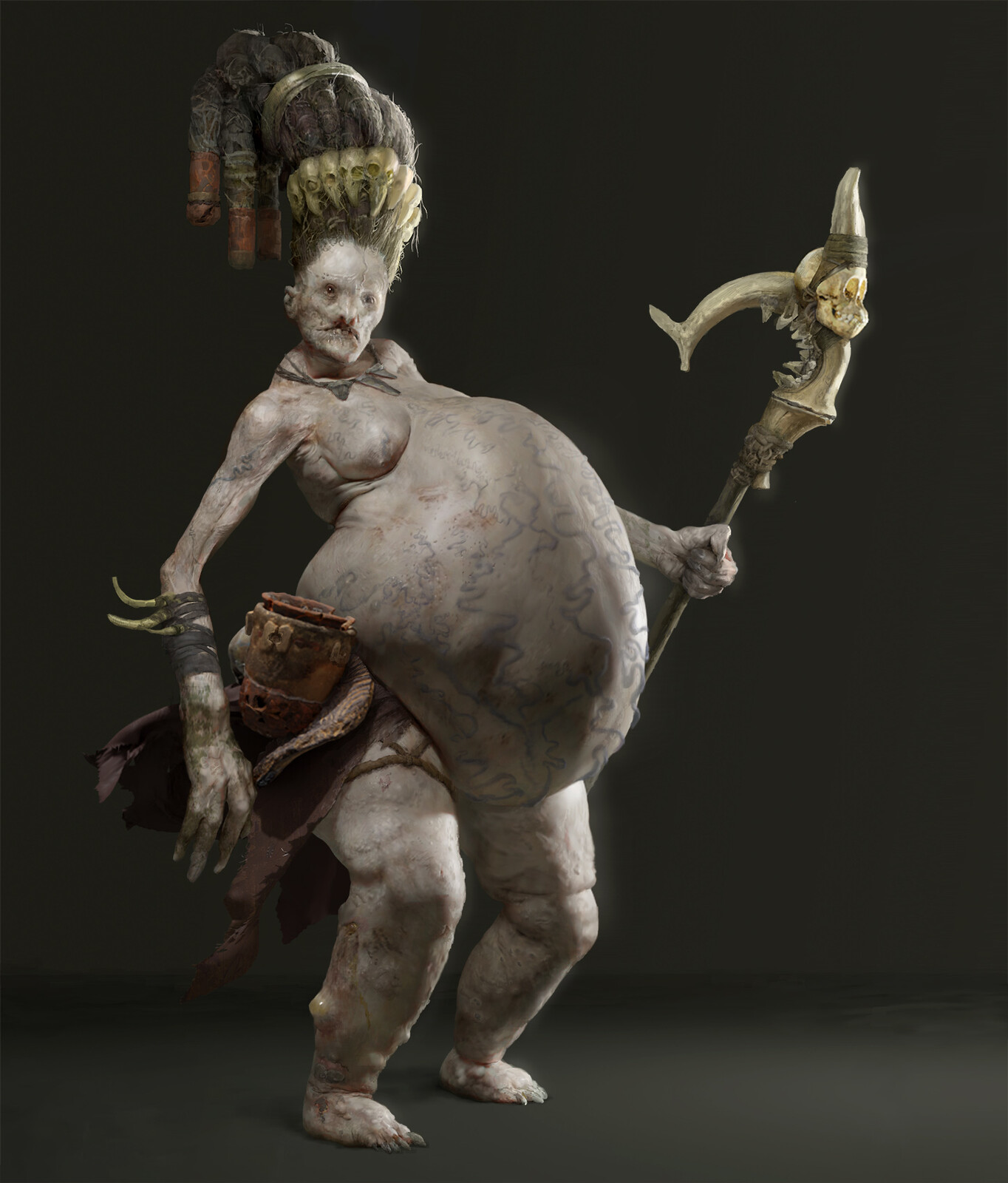 3d rough+ overpainting