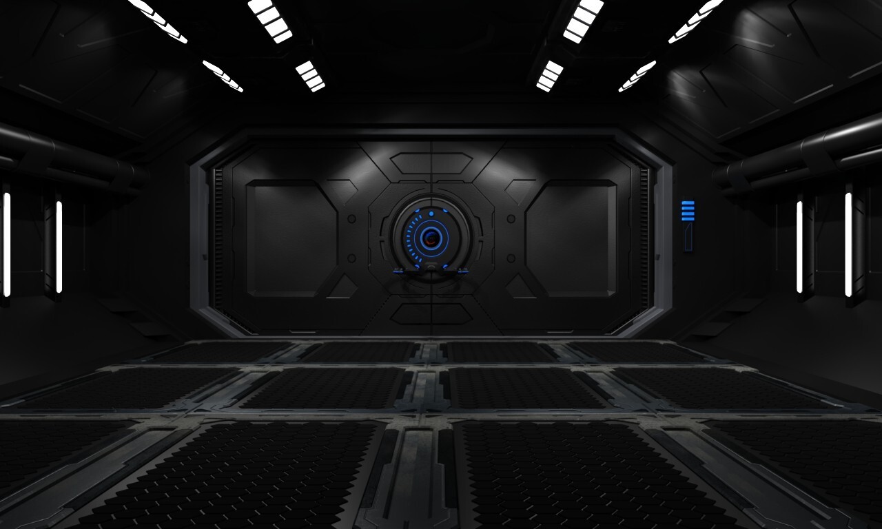 ArtStation - Sci-fi Door Concept