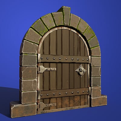 Fantasy Medieval Door