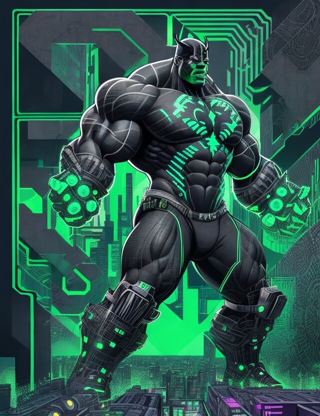 ArtStation - Black Hulk