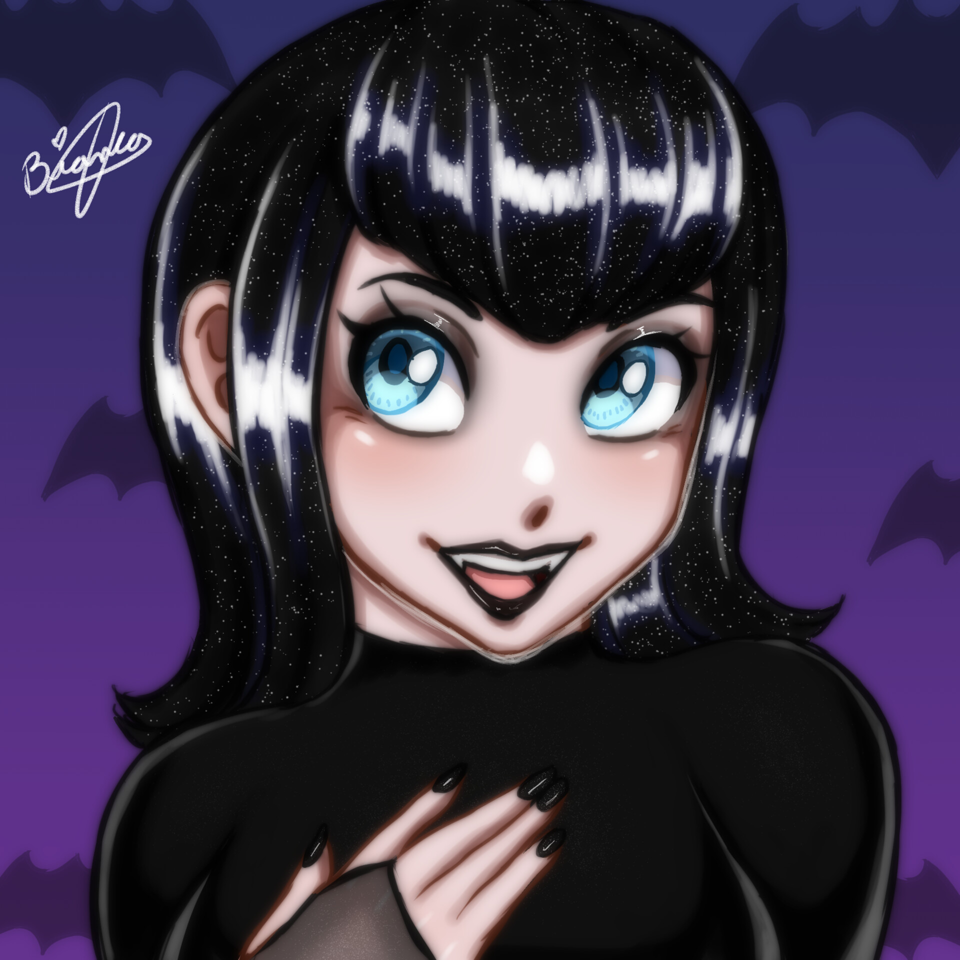 ArtStation - Mavis Fanart!!, image size:1920x1920