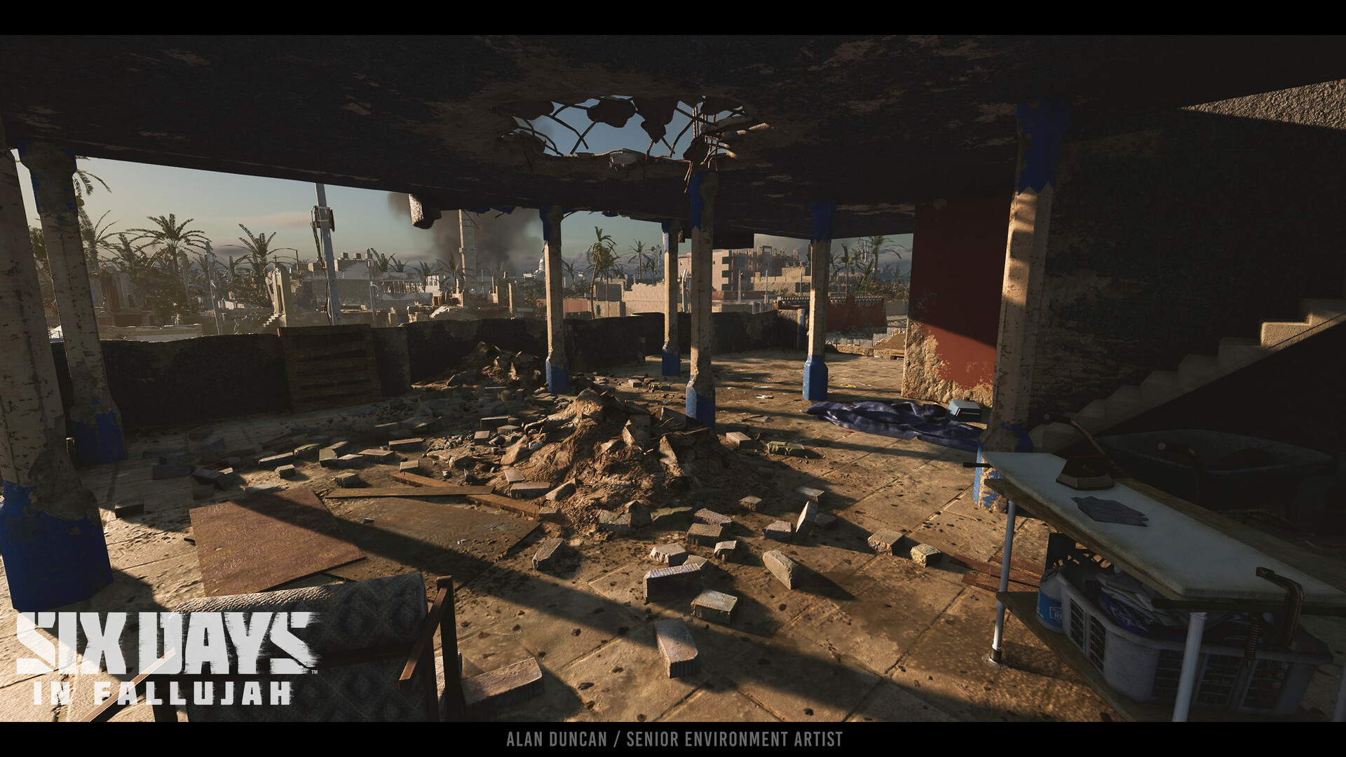 ArtStation - Six Days in Fallujah - World