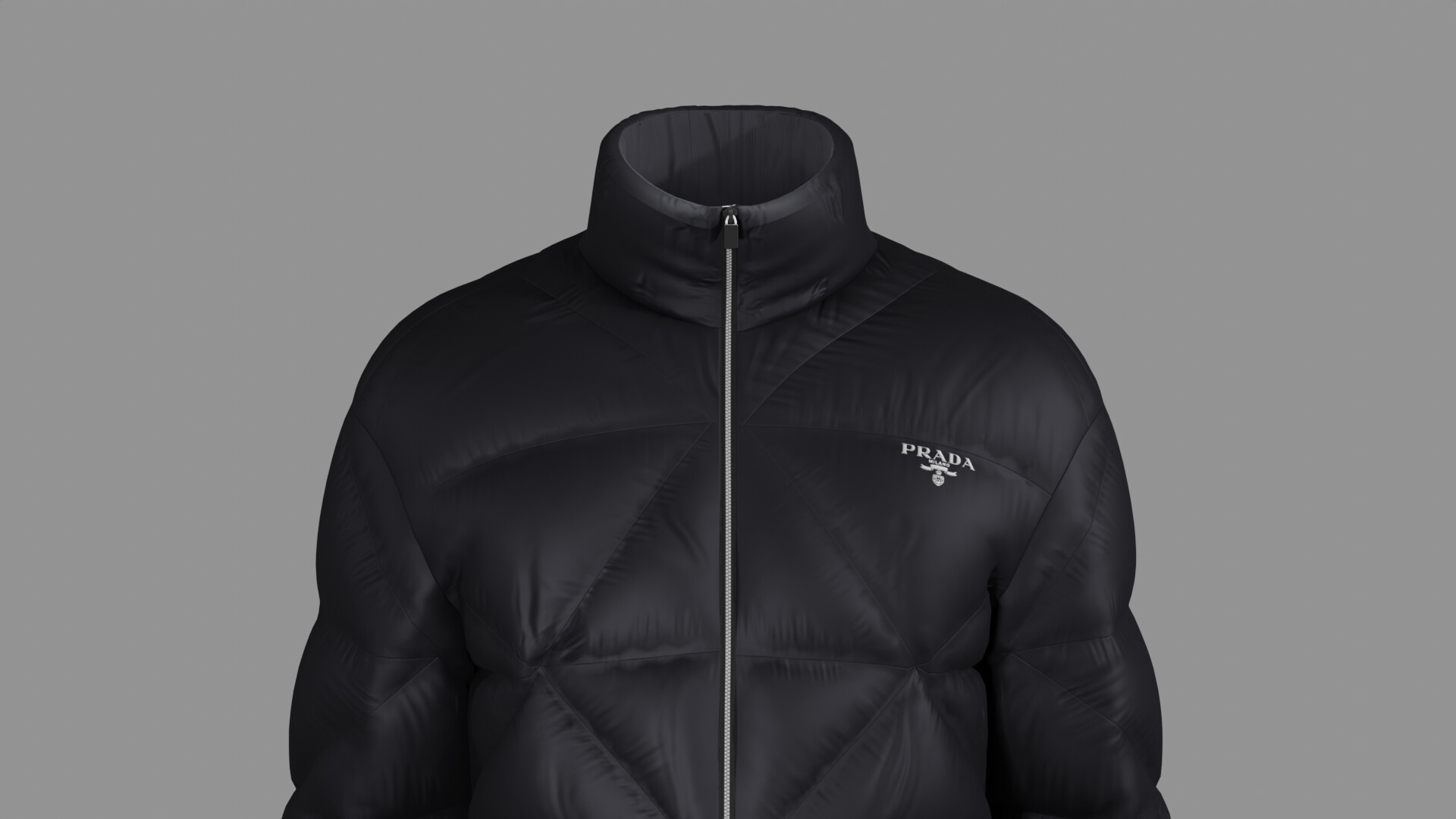 Prada quilted shell down jacket online