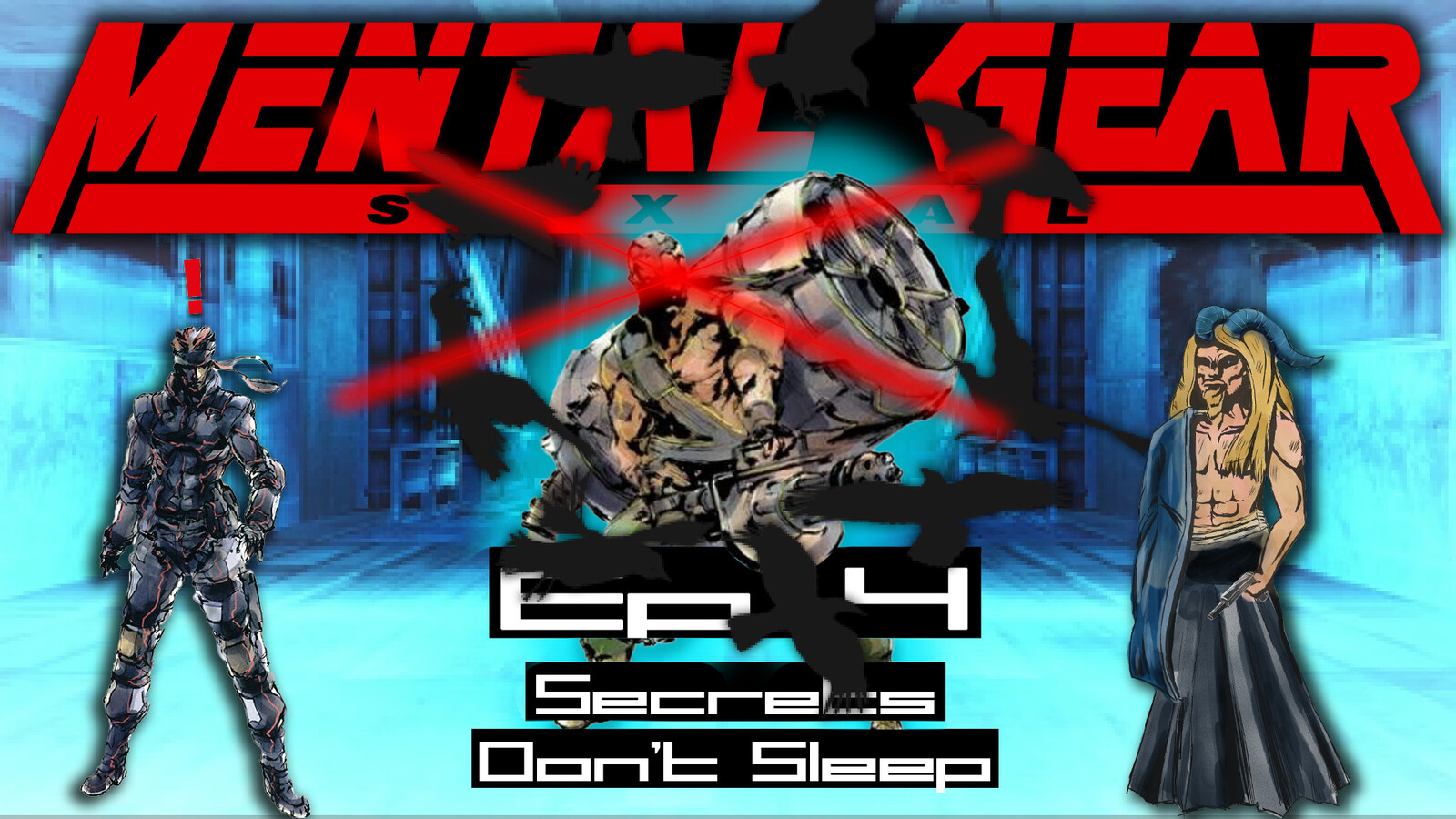 Let's Stream "Mental Gear Sexual" Ep4 Custom Thumbnail | Ronin Yeti Twitch Streaming