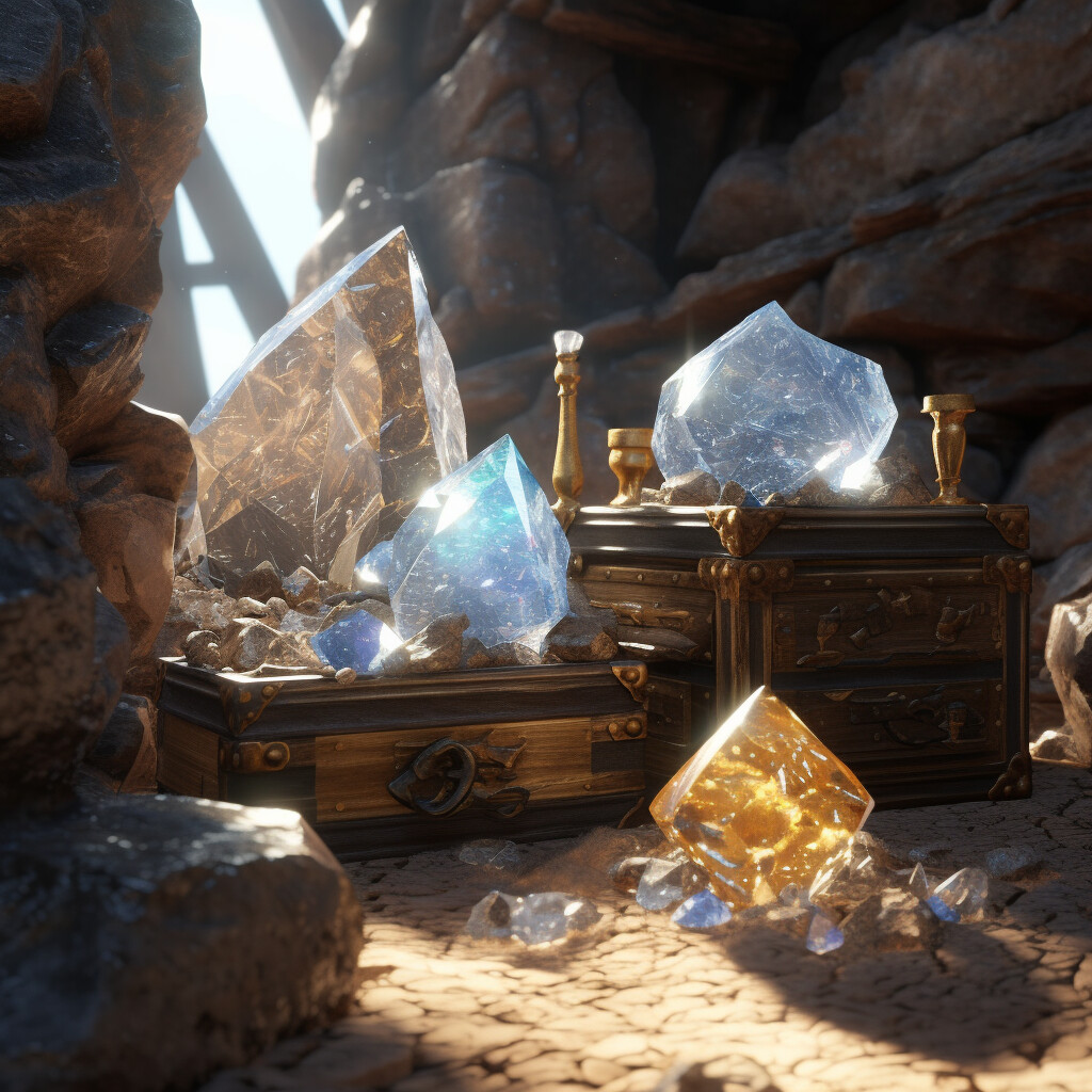 ArtStation Crystal Mining Mystcal