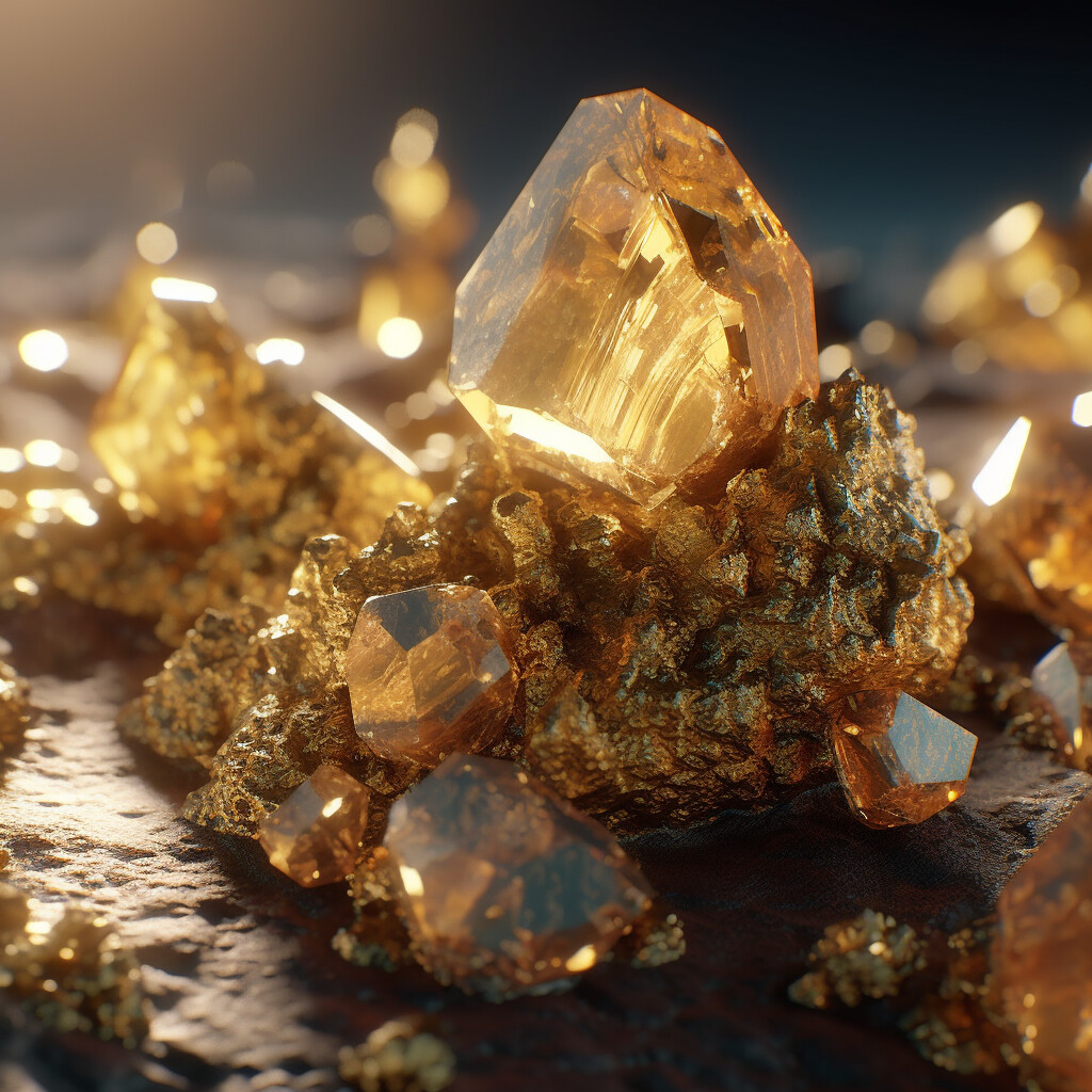 ArtStation Gold Crystal Zeilo